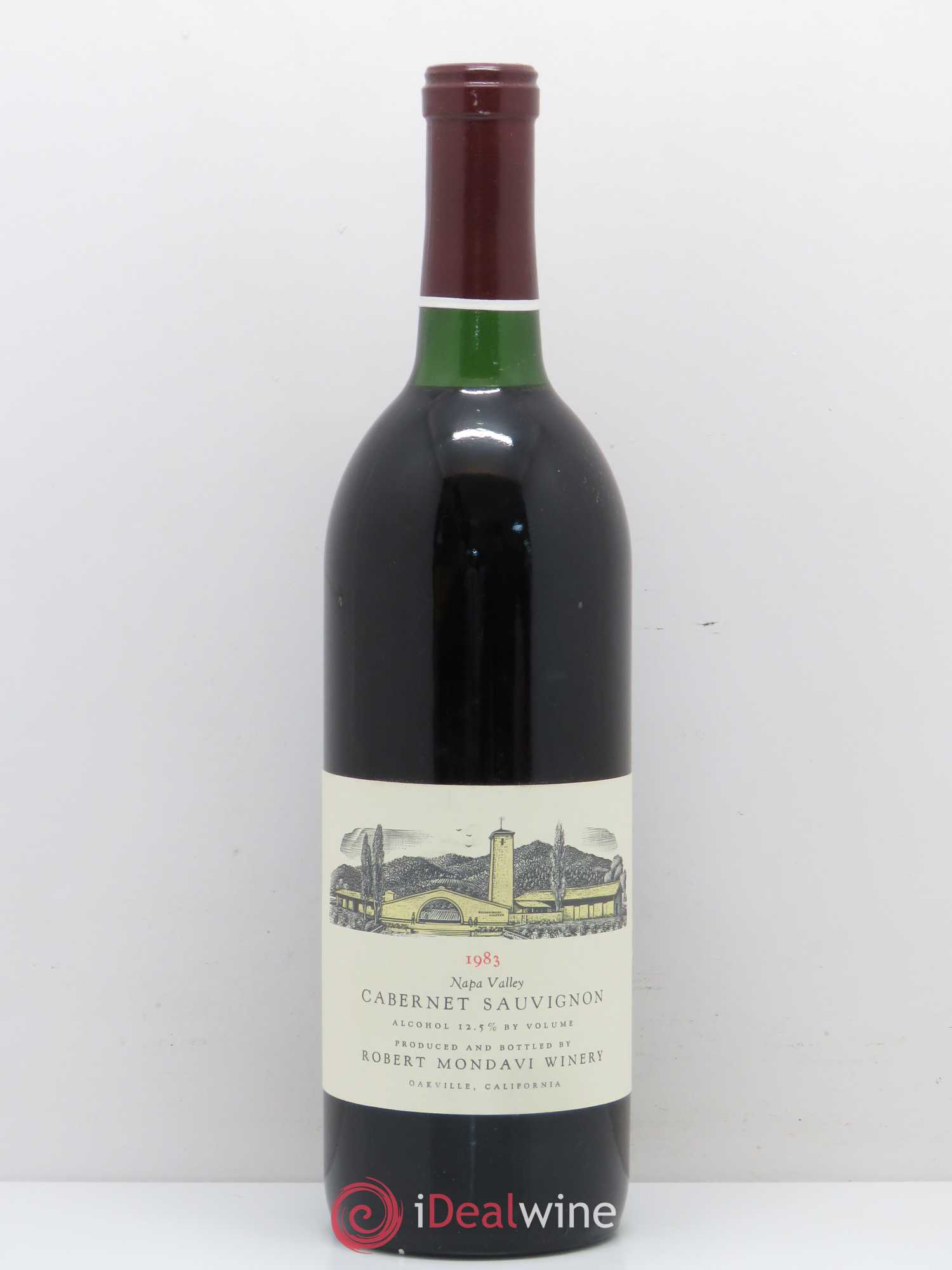 Cabernet Sauvignon Oakville Mondavi Winery 1983 - Lot de 1 bouteille - 0
