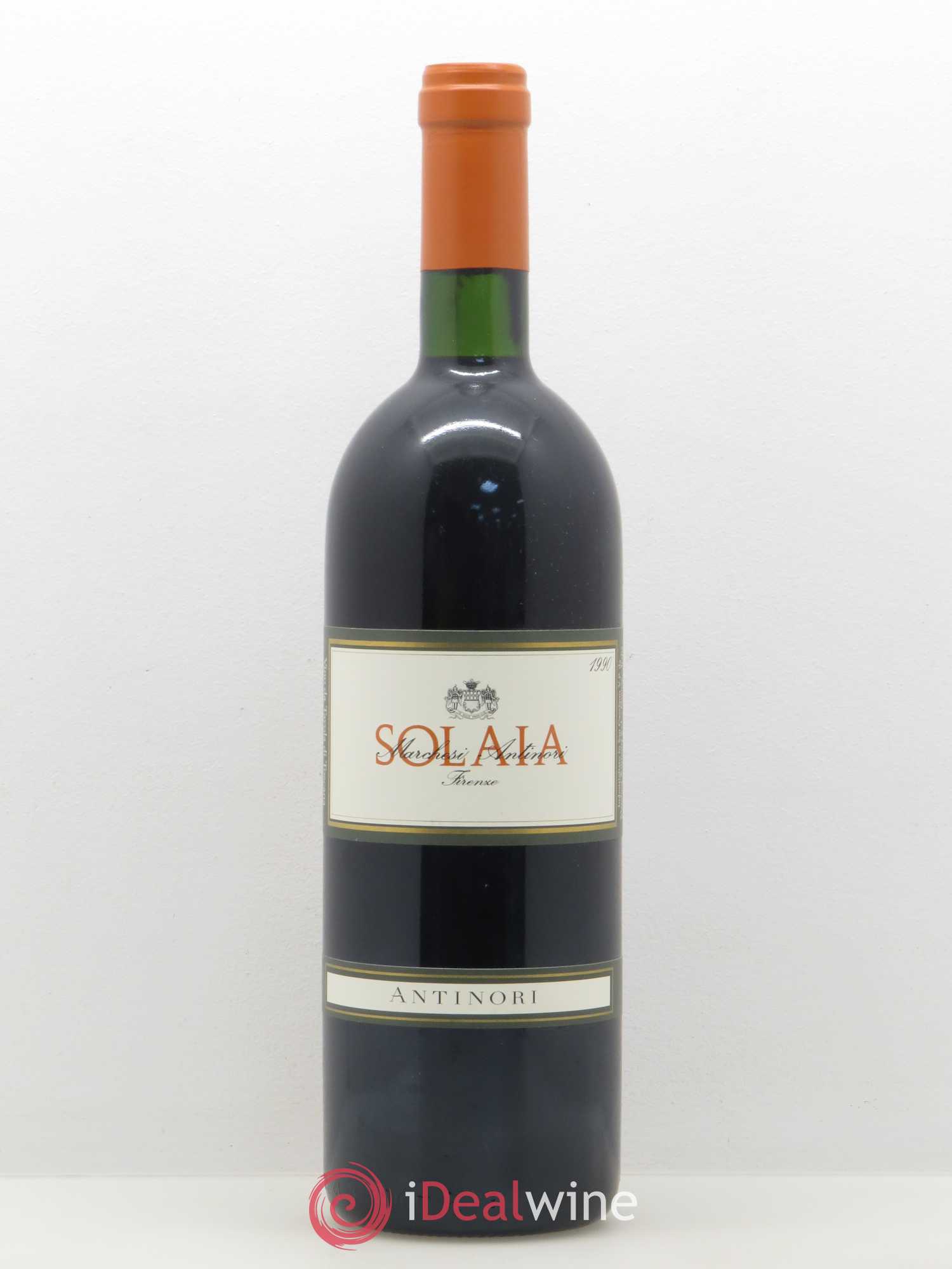 Toscana IGT Solaia Tenuta Tignanello - Marchesi Antinori 1990 - Lot de 1 bouteille - 0