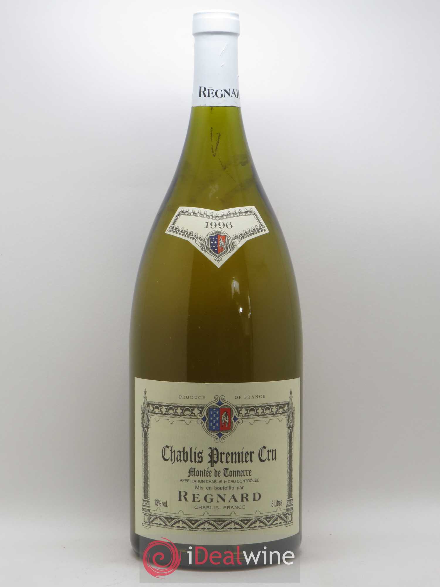 Chablis 1er Cru Montee de Tonnerre Regnard 1996 - Lot de 1 jeroboam - 0