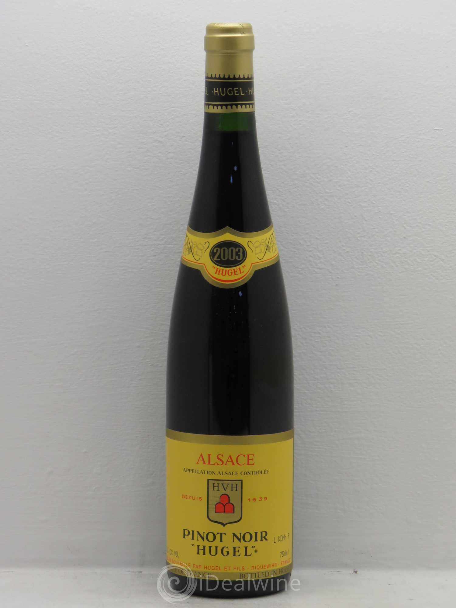 Pinot Noir Hugel 2003 - Lot de 1 bouteille - 0