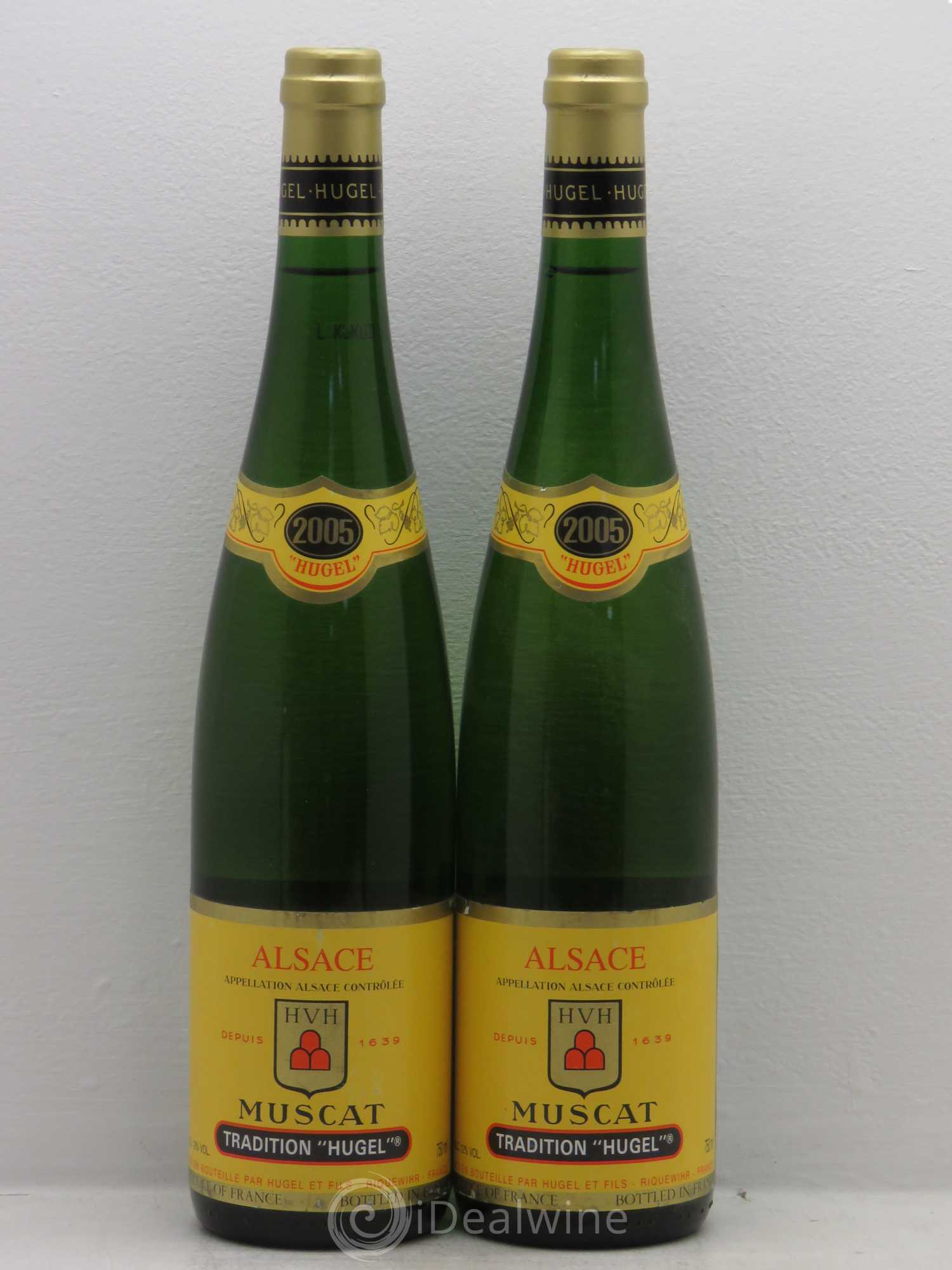 Muscat Tradition Hugel 2005 - Posten von 2 Flaschen - 0