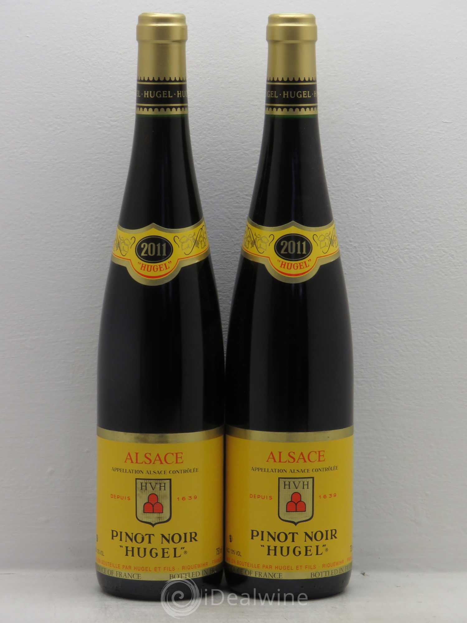 Pinot Noir Hugel 2011 - Lot de 2 bouteilles - 0