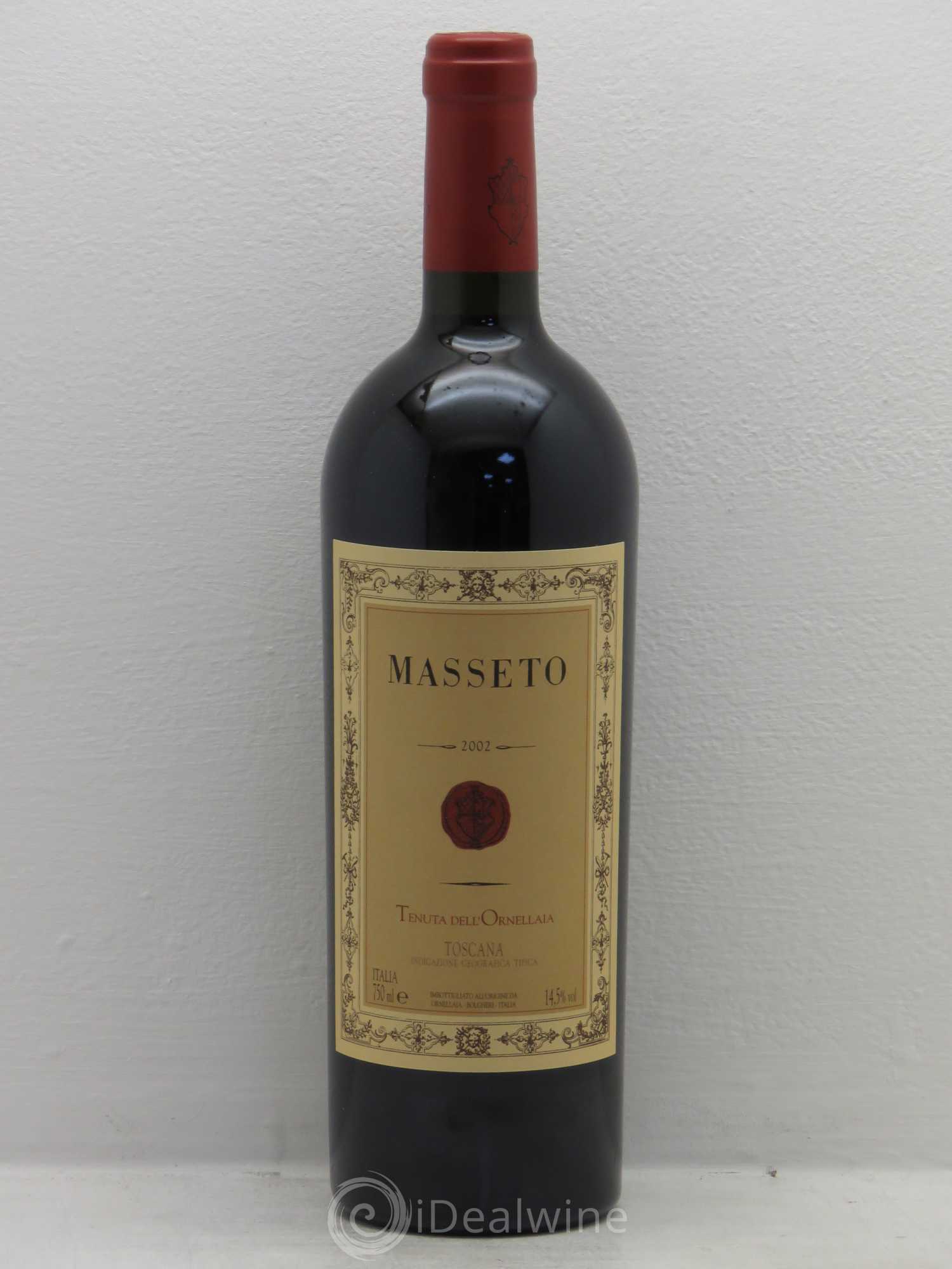 Toscana IGT Tenuta Dell'Ornellaia Masseto Frescobaldi 2002 - Lot de 1 bouteille - 0