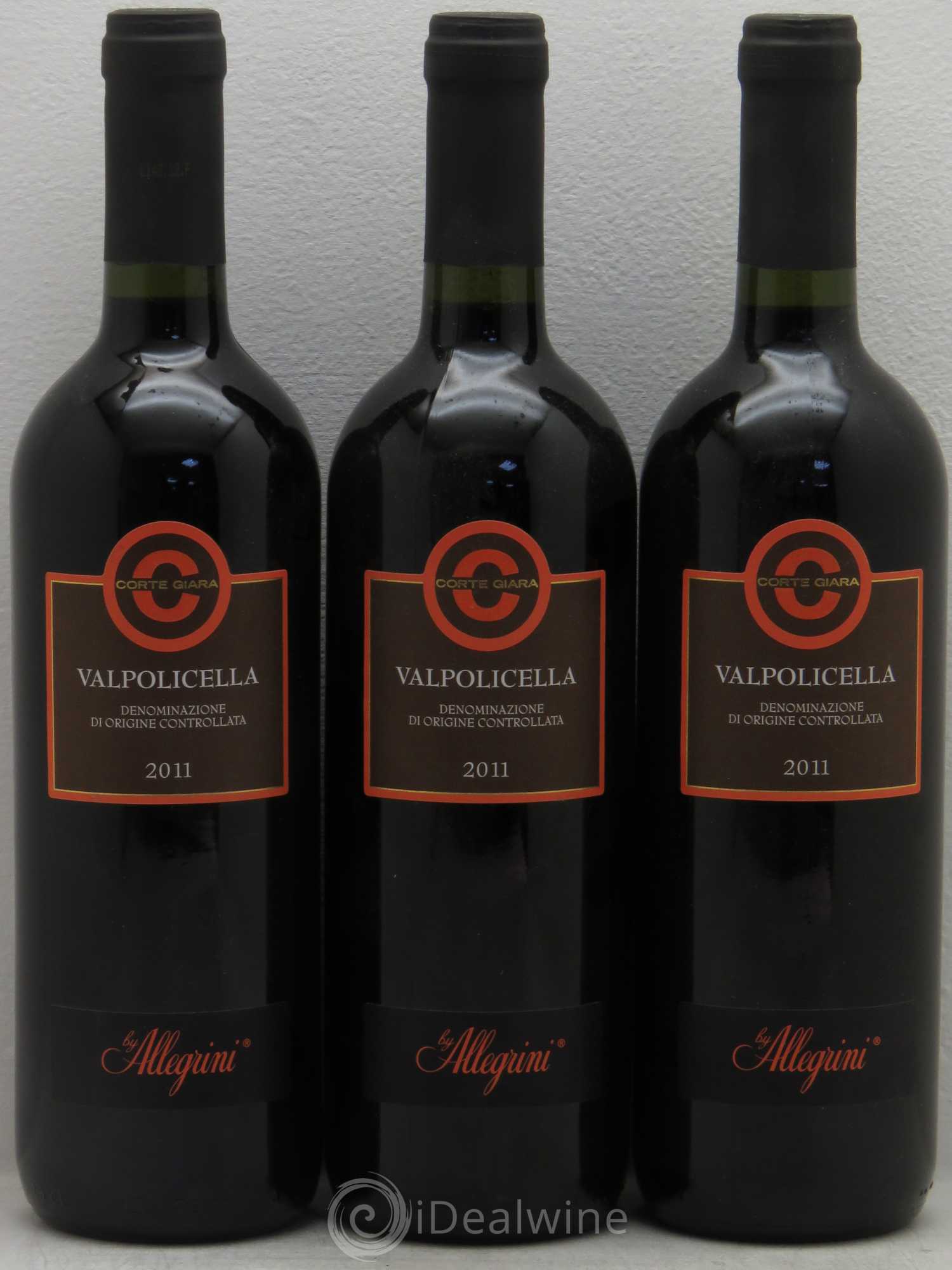 Valpolicella Classico DOC Allegrini Corte Giara 2011 - Posten von 3 Flaschen - 0