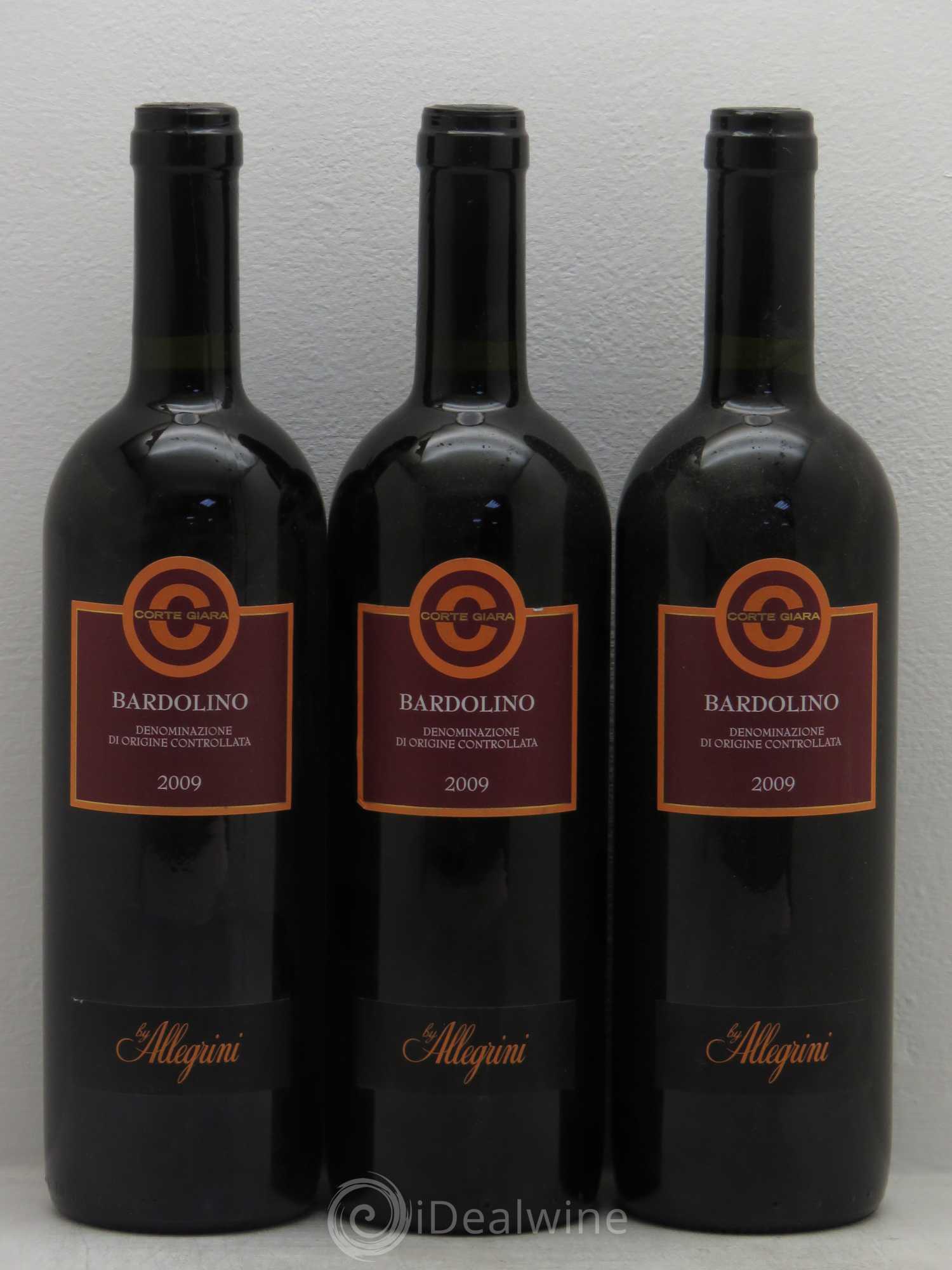 Italie Allegrini Bardolino Corte Ciara 2009 - Posten von 3 Flaschen - 0