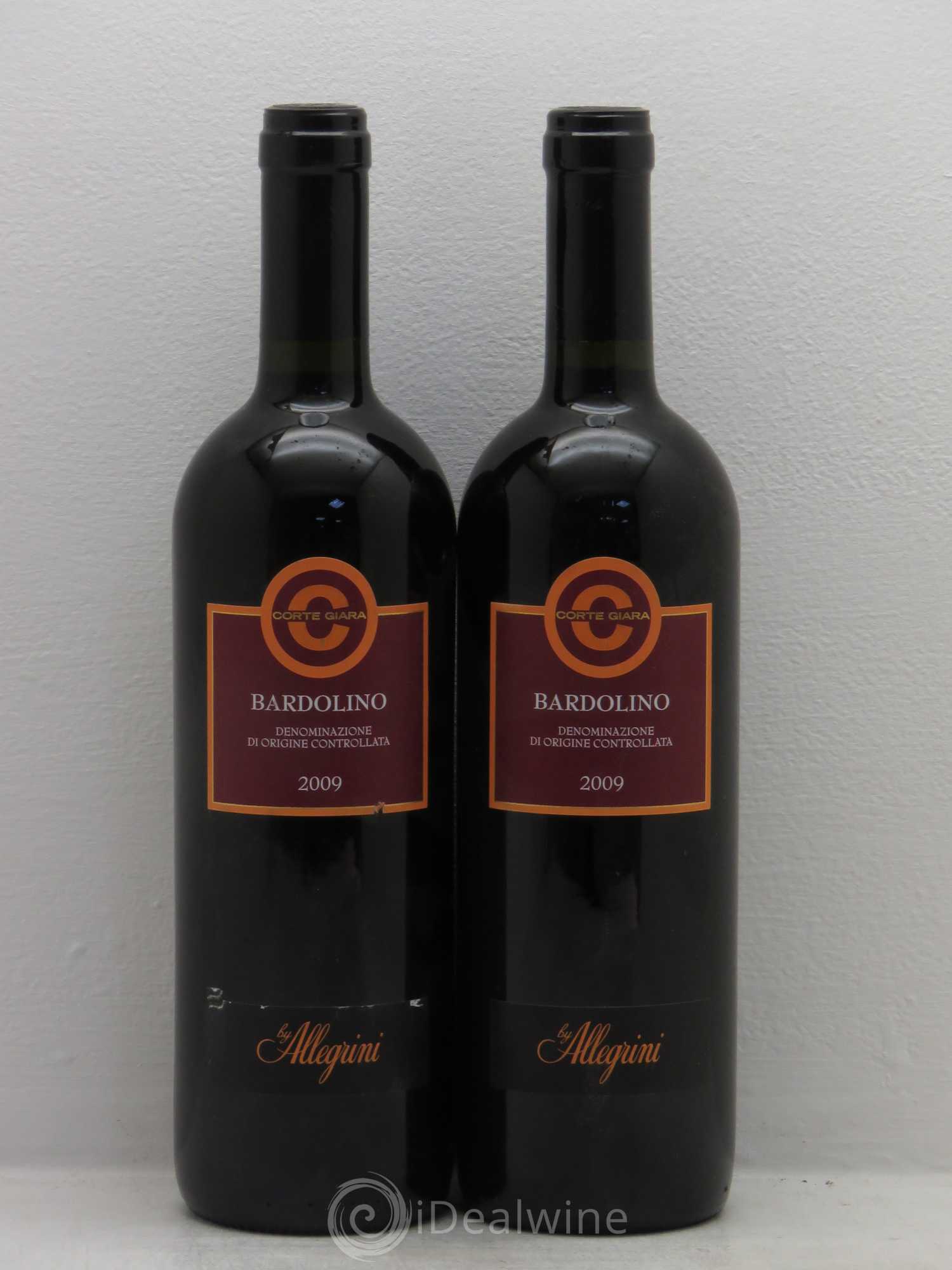 Italie Allegrini Bardolino Corte Ciara 2009 - Posten von 2 Flaschen - 0