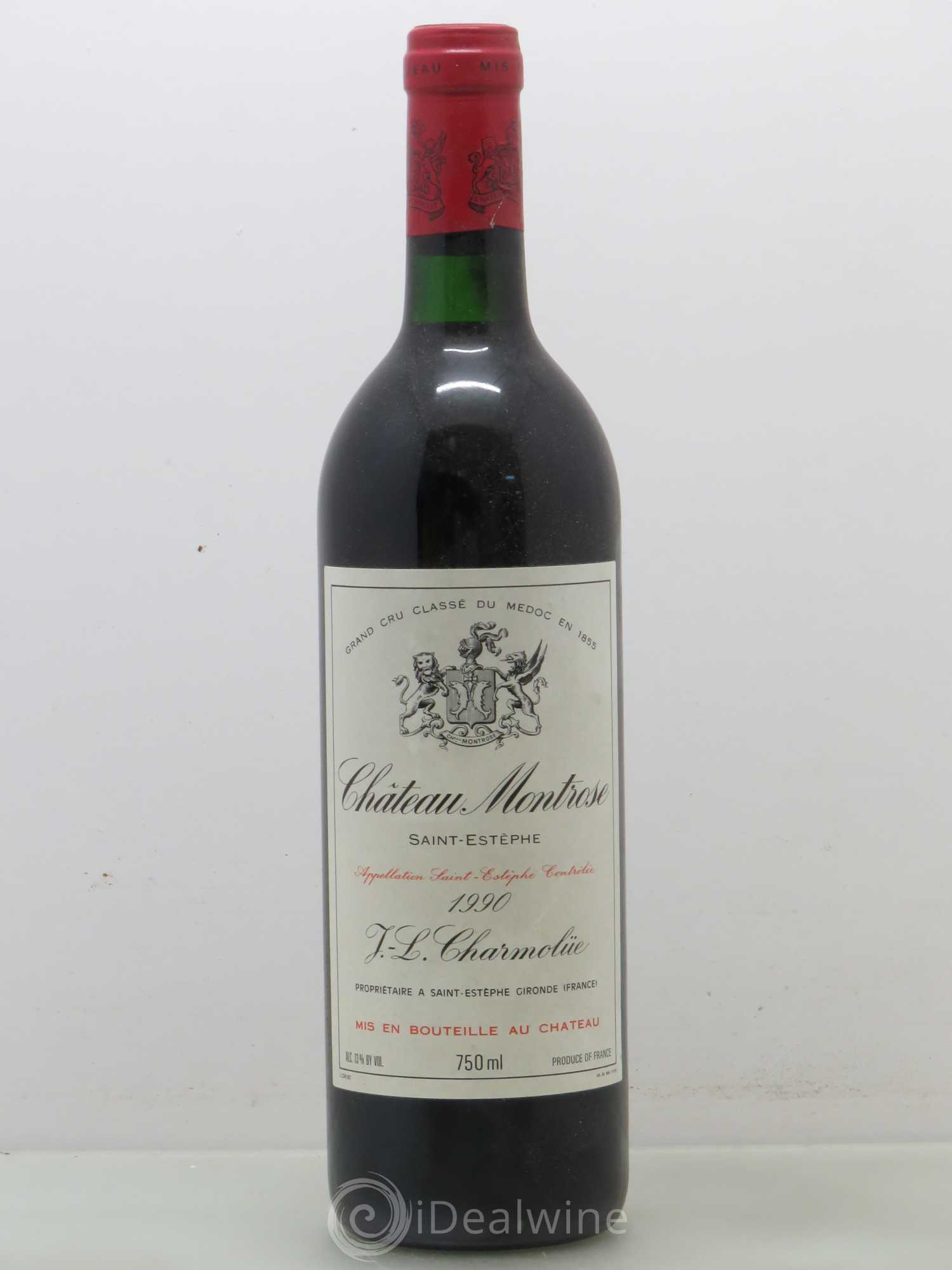 Château Montrose 2ème Grand Cru Classé 1990 - Lot de 1 bouteille - 0