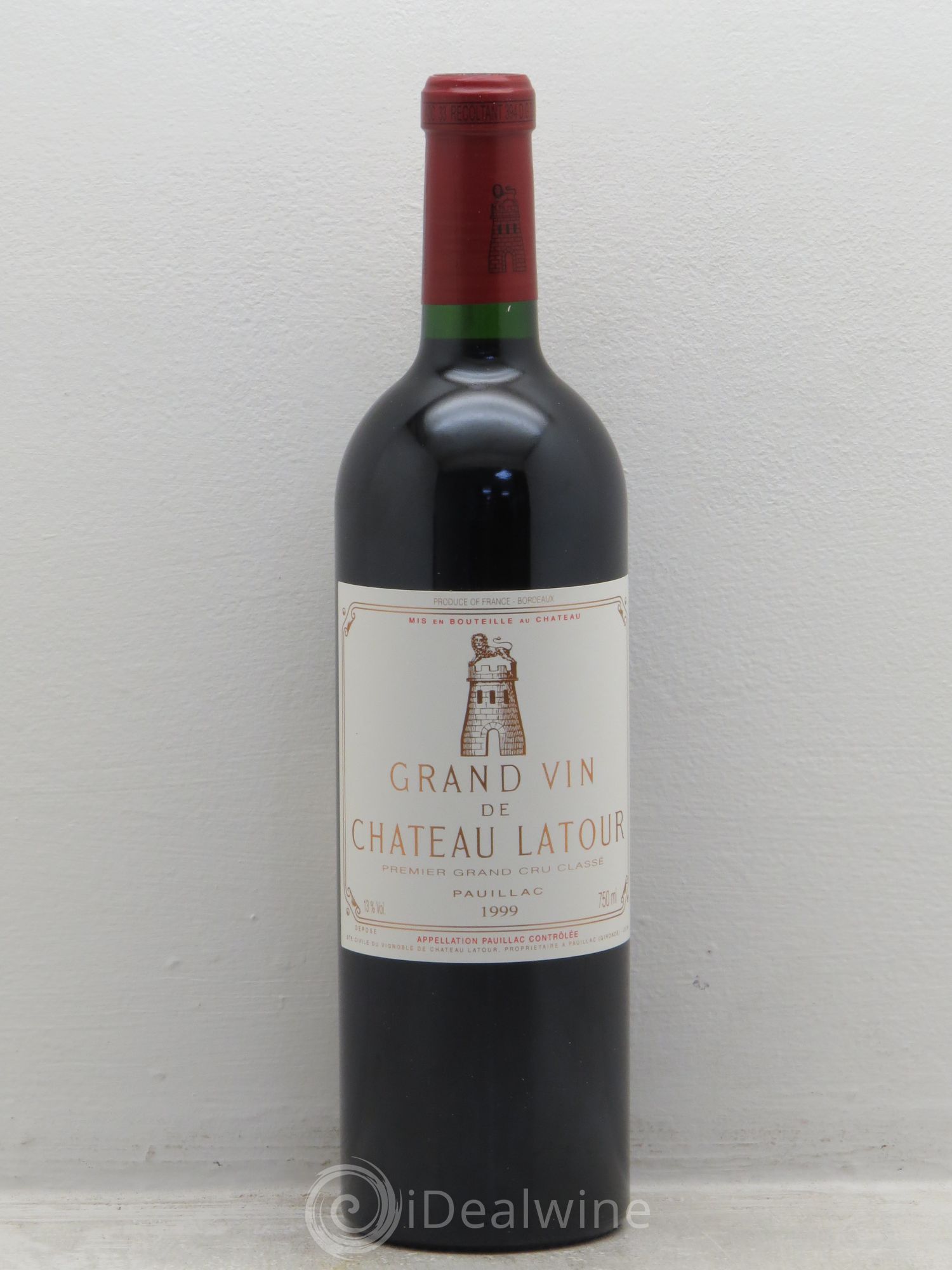 Château Latour 1er Grand Cru Classé 1999 - Lot de 1 bouteille - 0