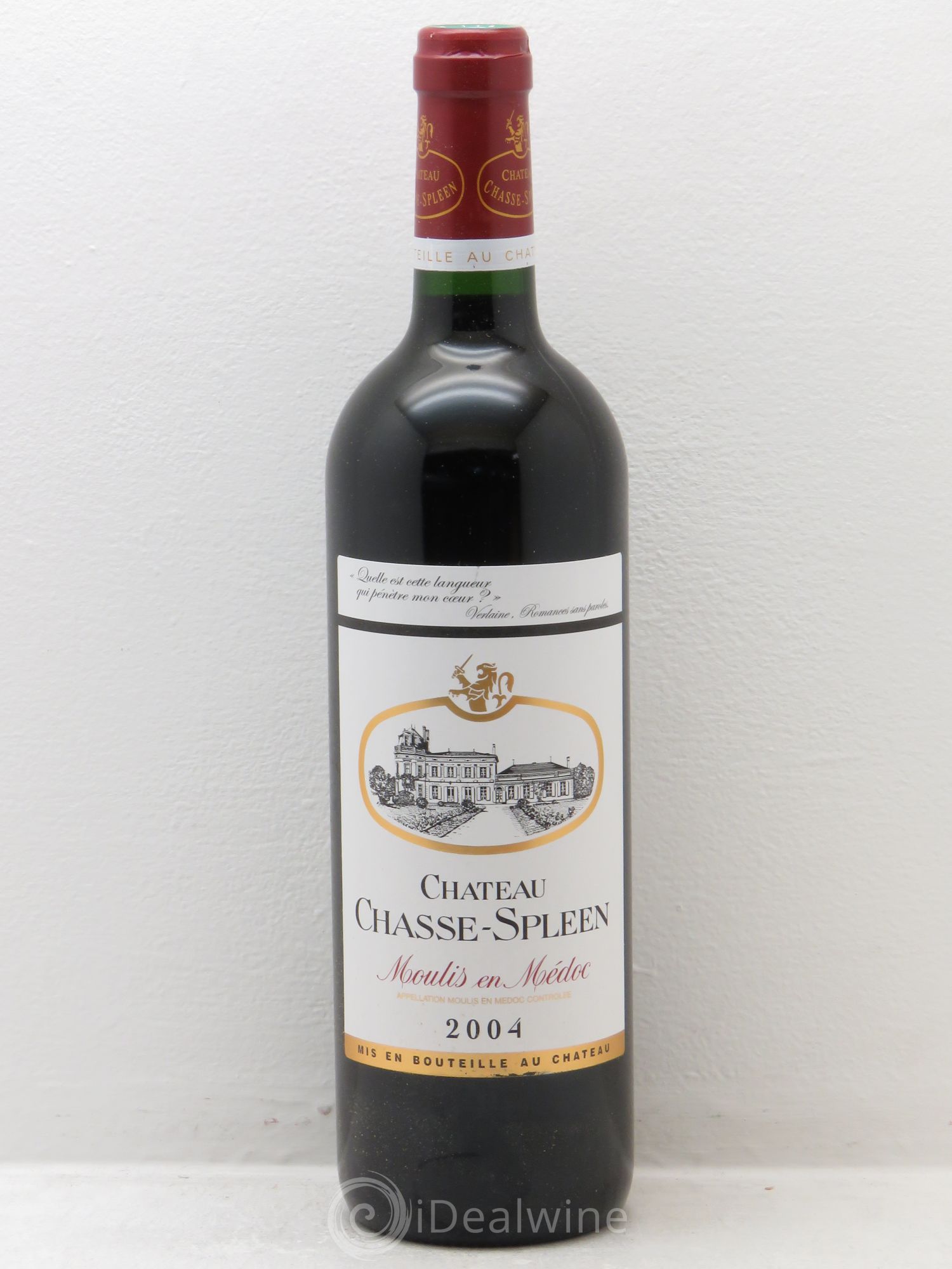 Château Chasse Spleen 2004 - Lot de 6 bouteilles - 0