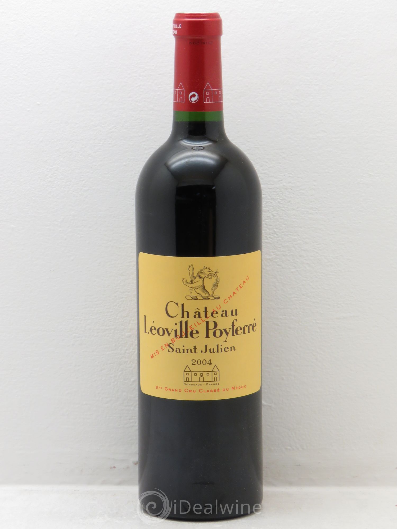 Château Léoville Poyferré 2ème Grand Cru Classé 2004 - Lot de 12 bouteilles - 0