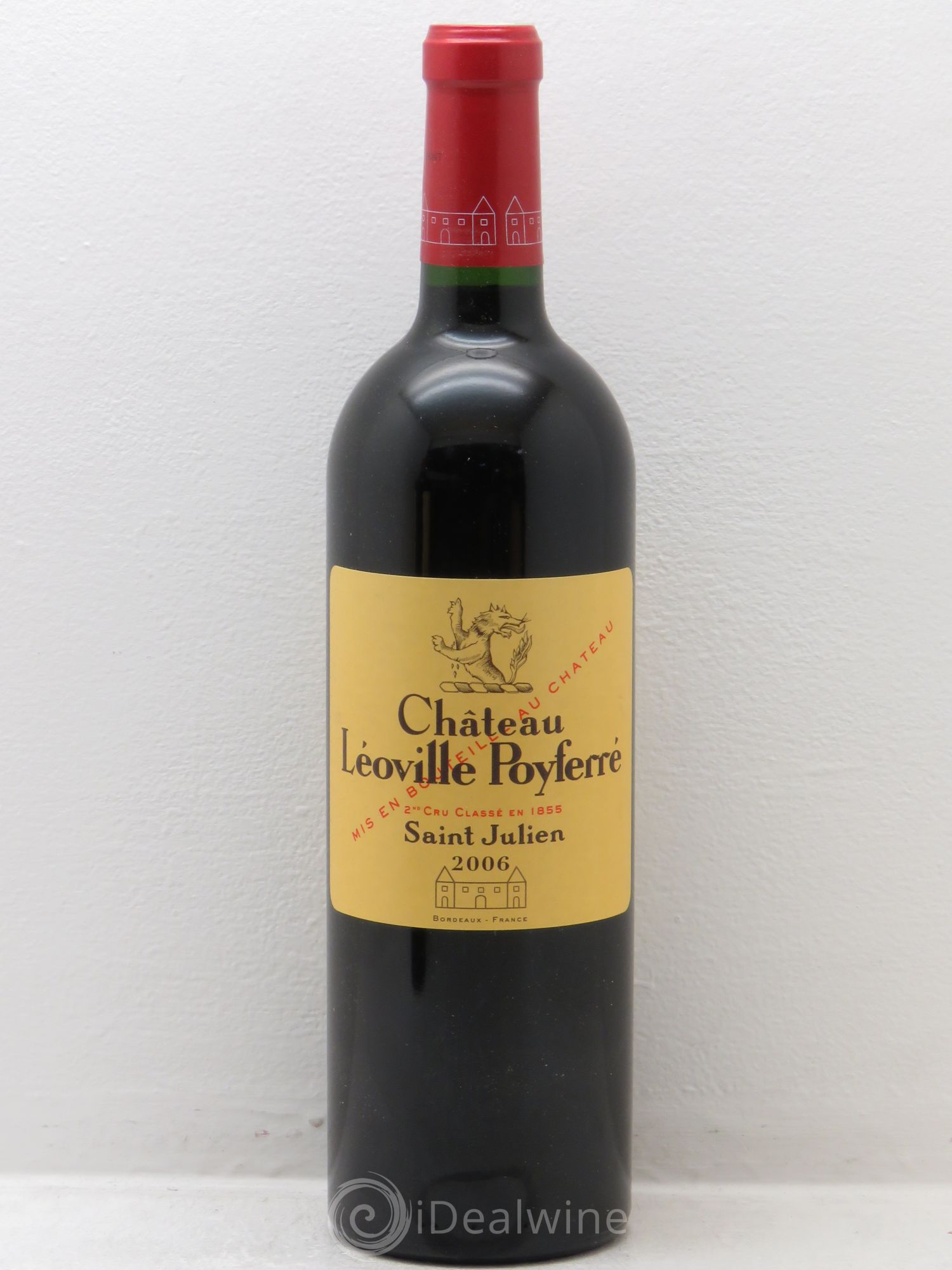 Château Léoville Poyferré 2ème Grand Cru Classé 2006 - Lot de 6 bouteilles - 0