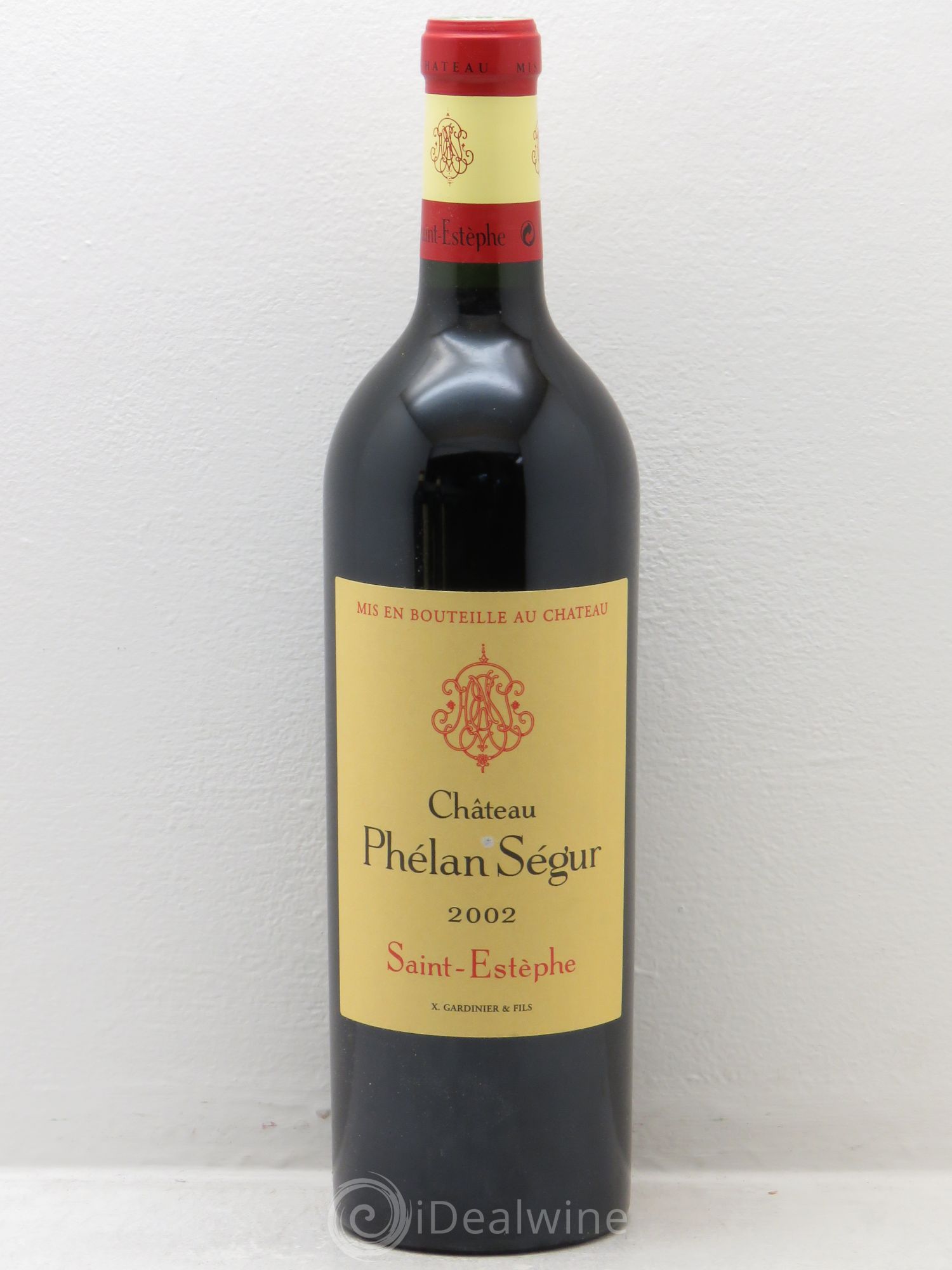 Château Phélan Ségur 2002 - Lot de 6 bouteilles - 0