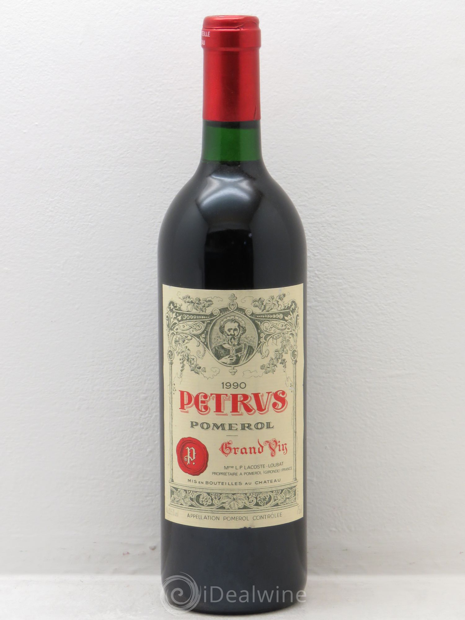 Petrus 1990 - Lot de 1 bouteille - 0