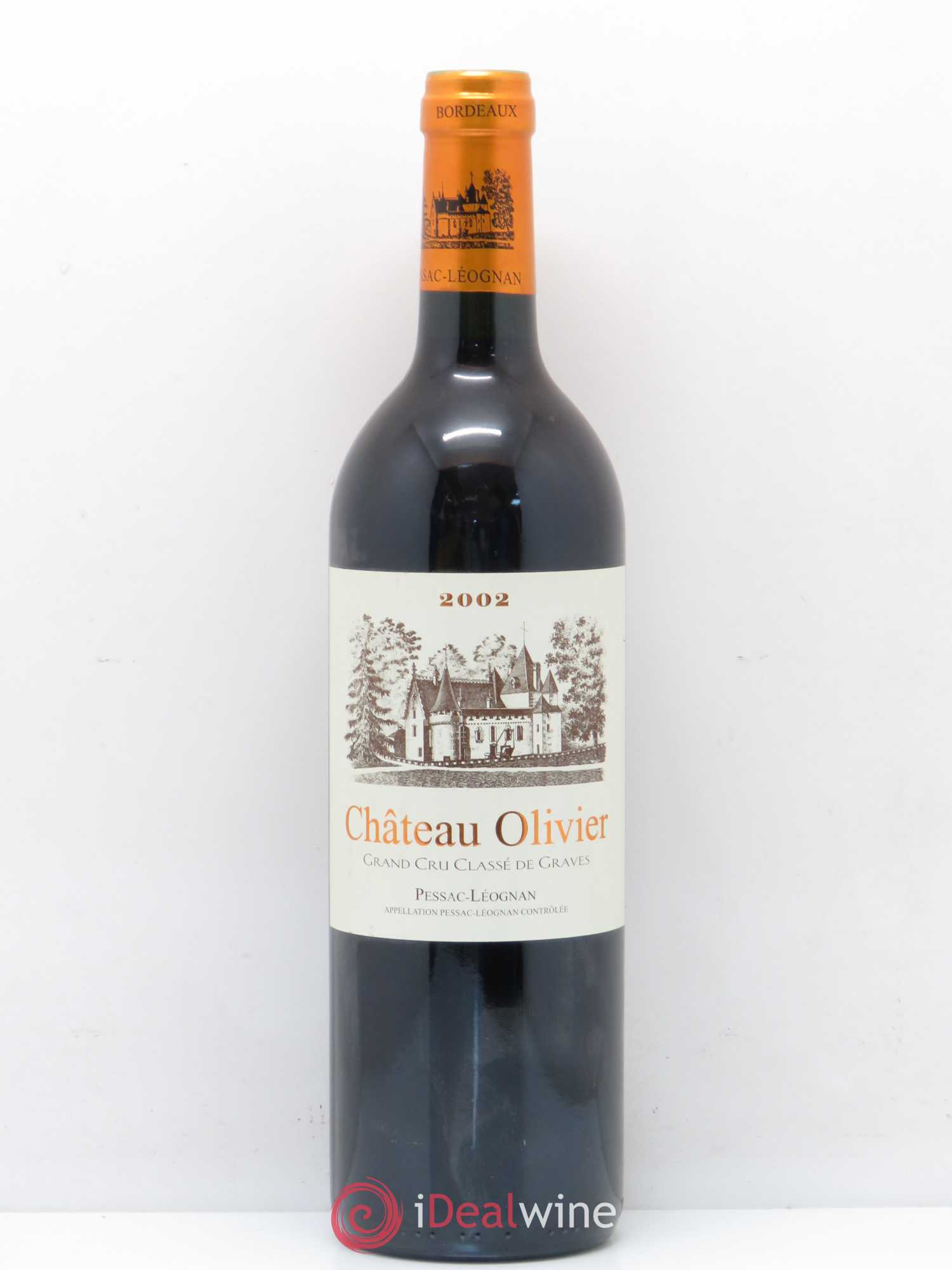 Château Olivier Cru Classé de Graves 2002 - Lot de 1 bouteille - 0