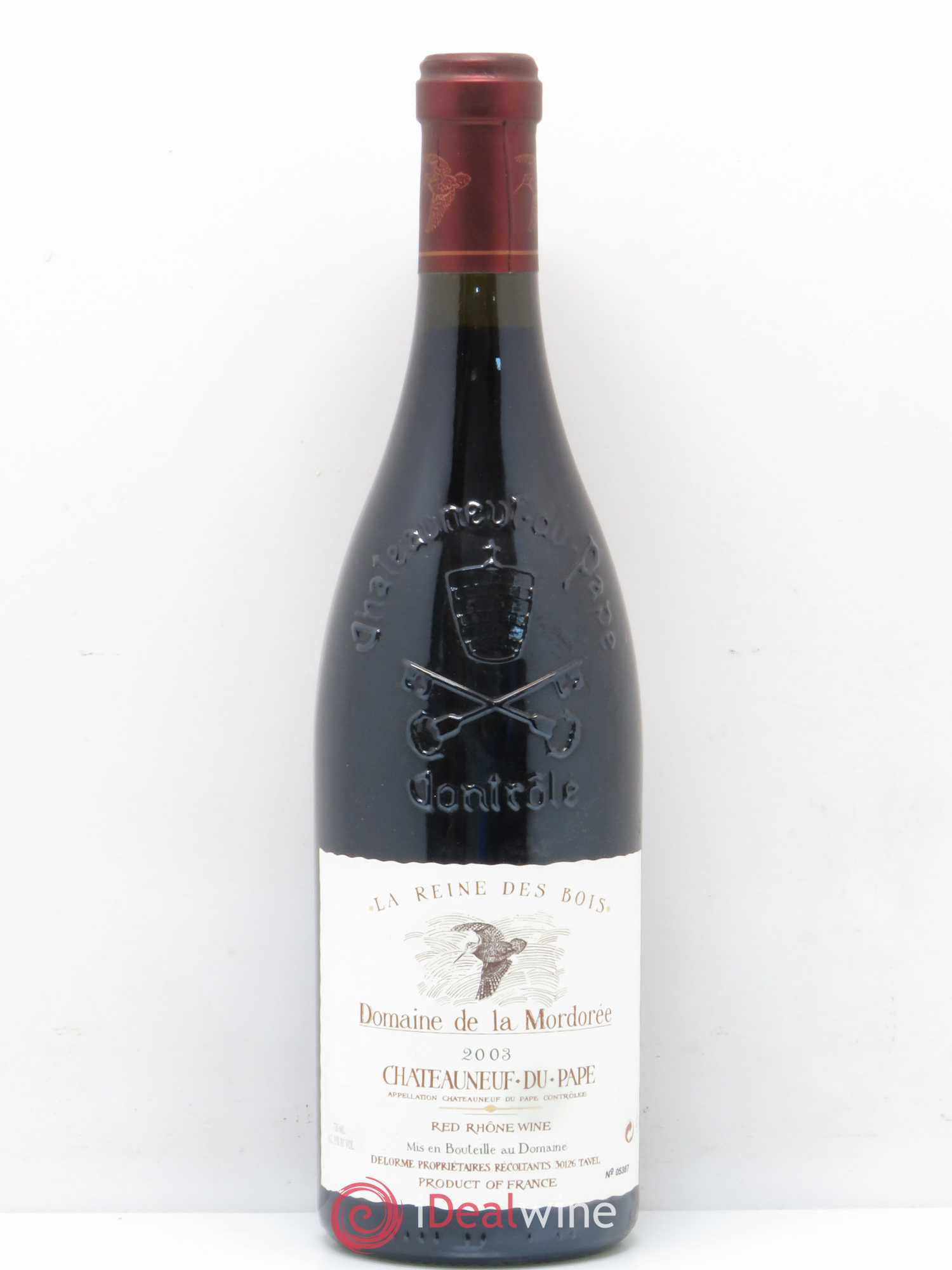 Châteauneuf-du-Pape Cuvée de la Reine des Bois La Mordorée (Domaine de) 2003 - Lot de 1 bouteille - 0