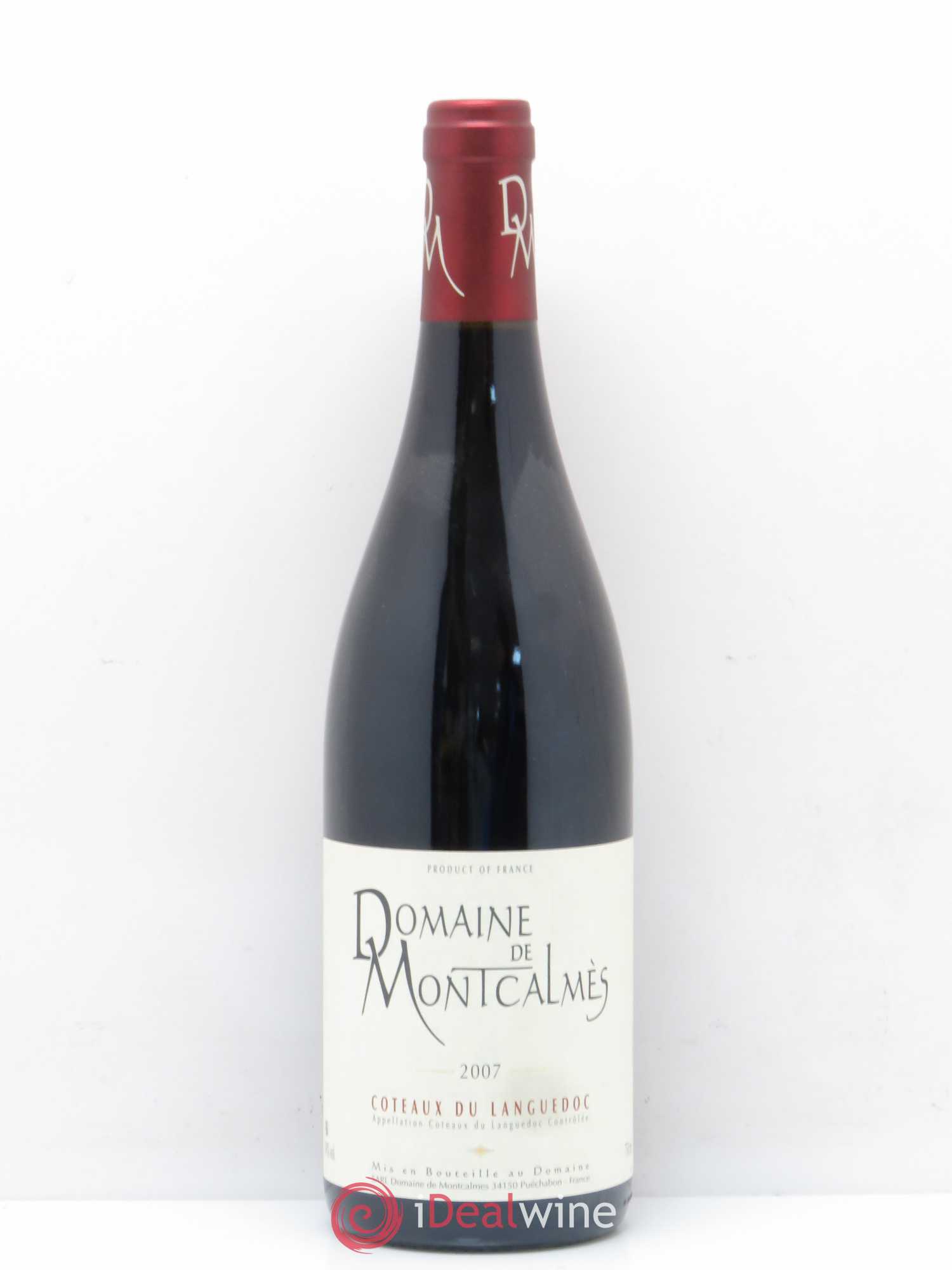 Terrasses du Larzac Domaine de Montcalmès Frédéric Pourtalié 2007 - Lot de 1 bouteille - 0