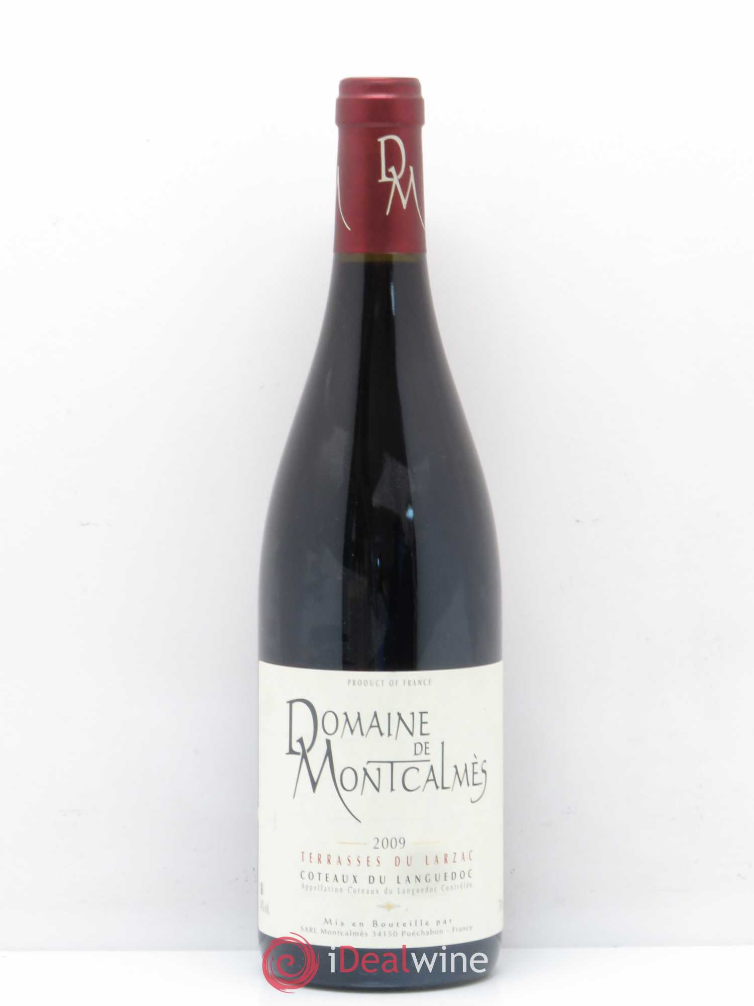 Terrasses du Larzac Domaine de Montcalmès Frédéric Pourtalié 2009 - Lot de 1 bouteille - 0