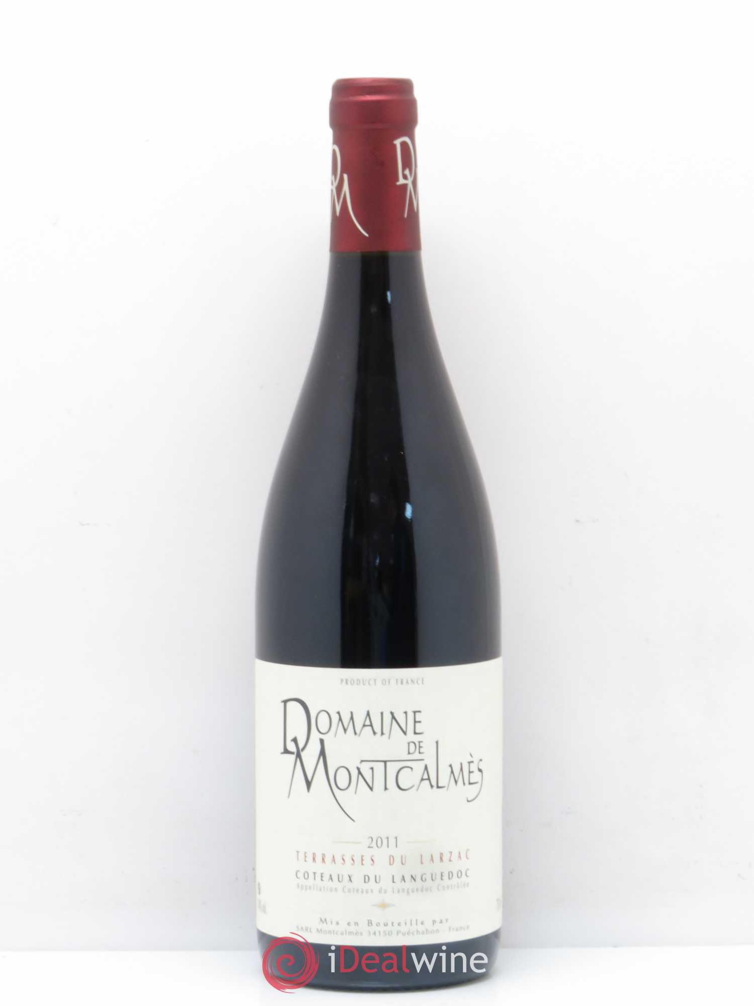 Terrasses du Larzac Domaine de Montcalmès Frédéric Pourtalié 2011 - Lot de 1 bouteille - 0