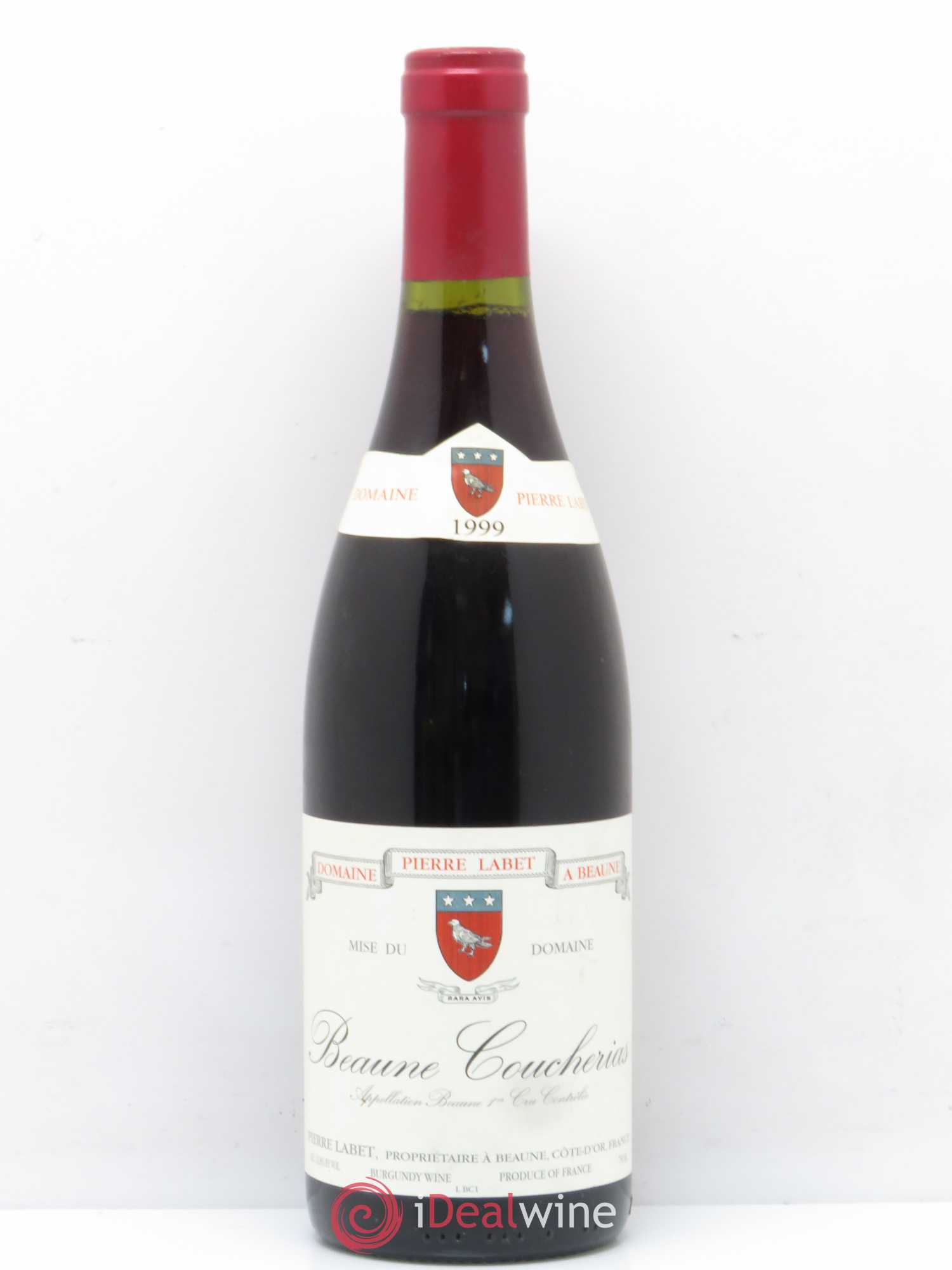 Beaune 1er Cru Coucherias Labet (Domaine) (sans prix de réserve) 1999 - Posten von 1 Flasche - 0