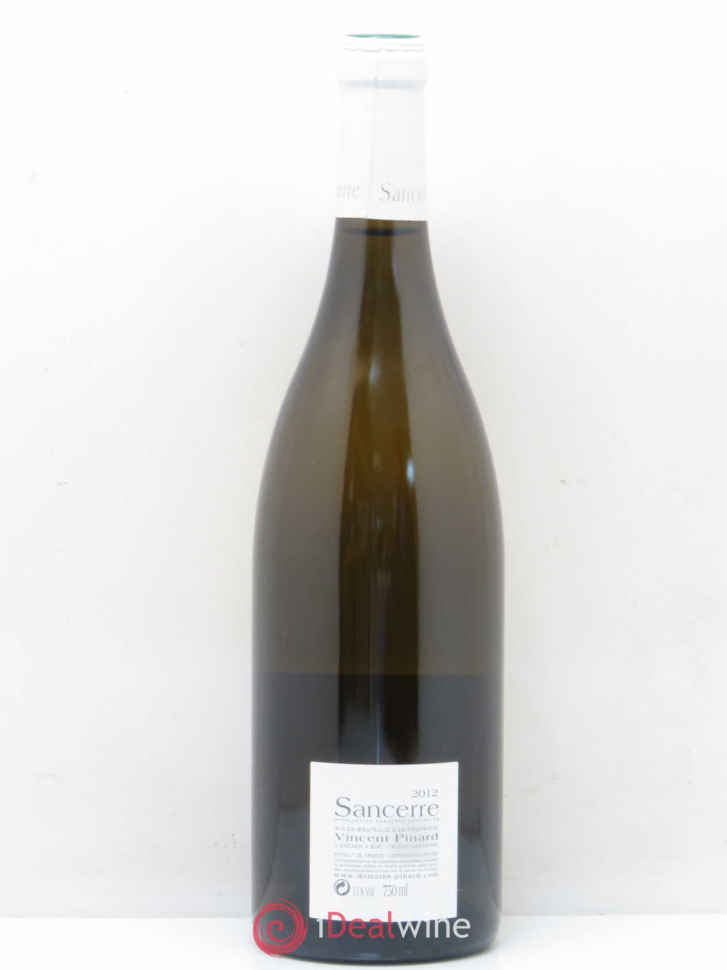 Sancerre Nuance Vincent Pinard 2012 - Lot de 1 bouteille - 1