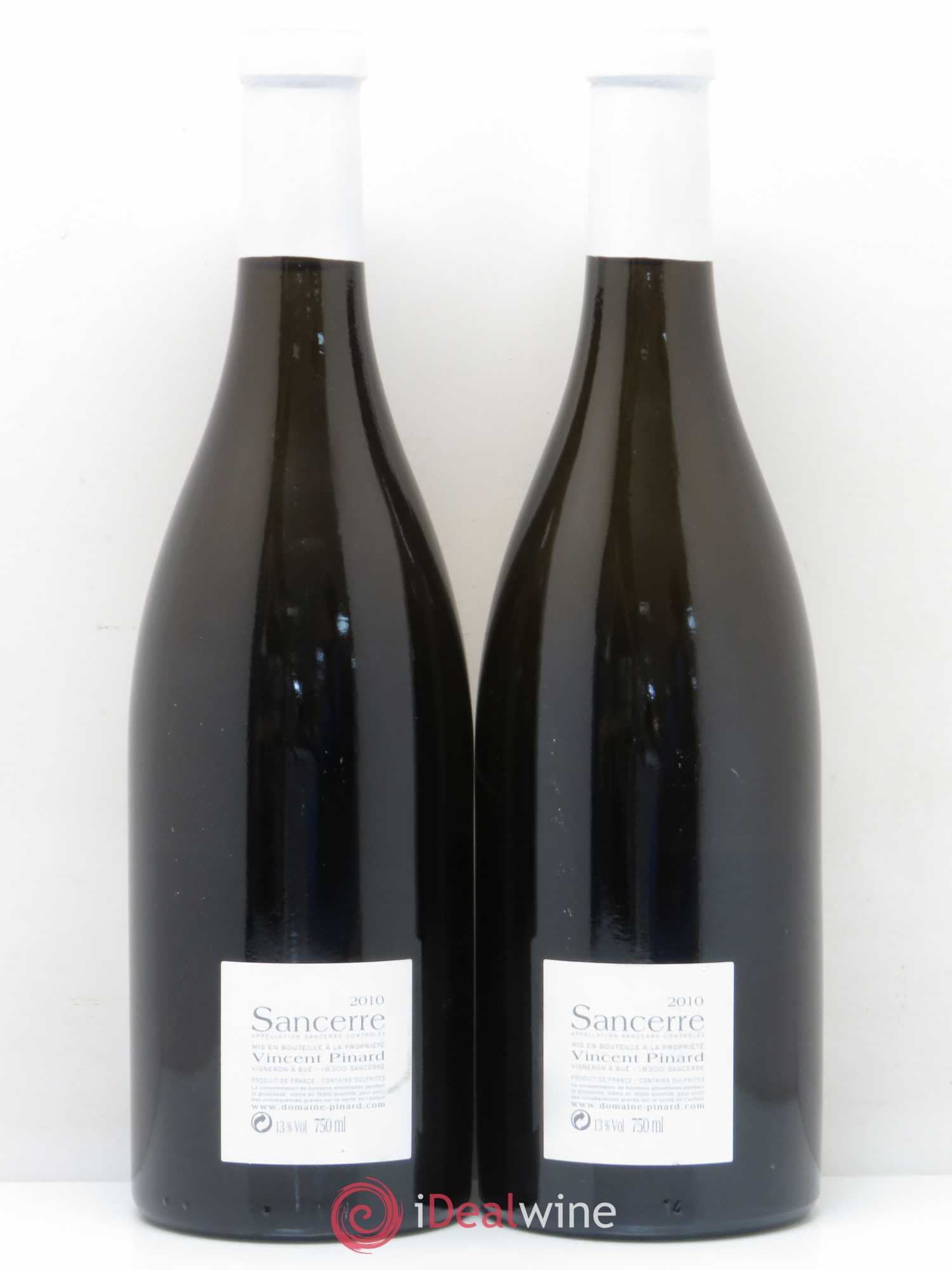 Sancerre Petit Chemarin Vincent Pinard 2010 - Lot de 2 bouteilles - 1