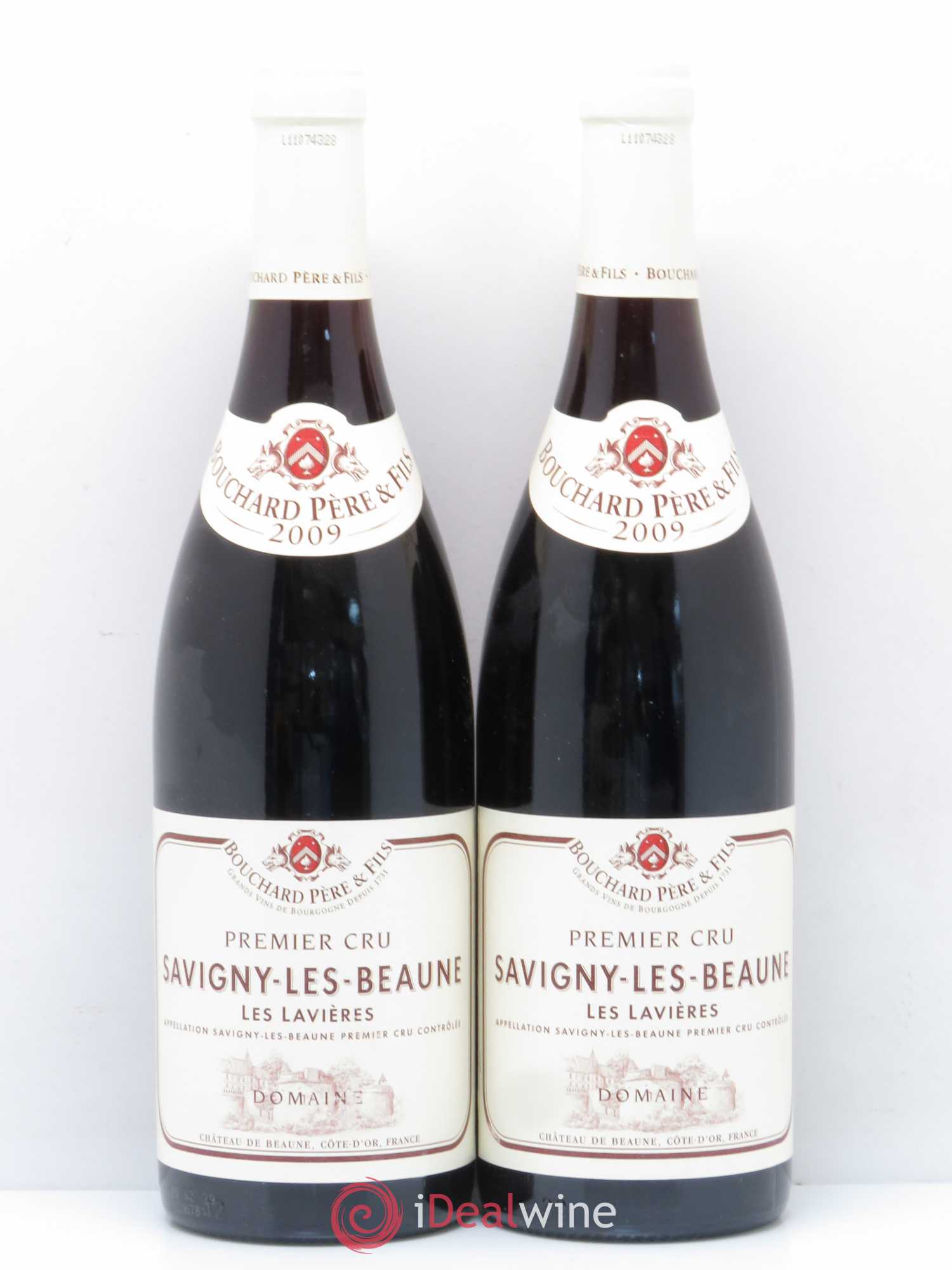 Savigny-lès-Beaune 1er Cru Les Lavières Bouchard Père & Fils 2009 - Lot de 5 bouteilles - 2