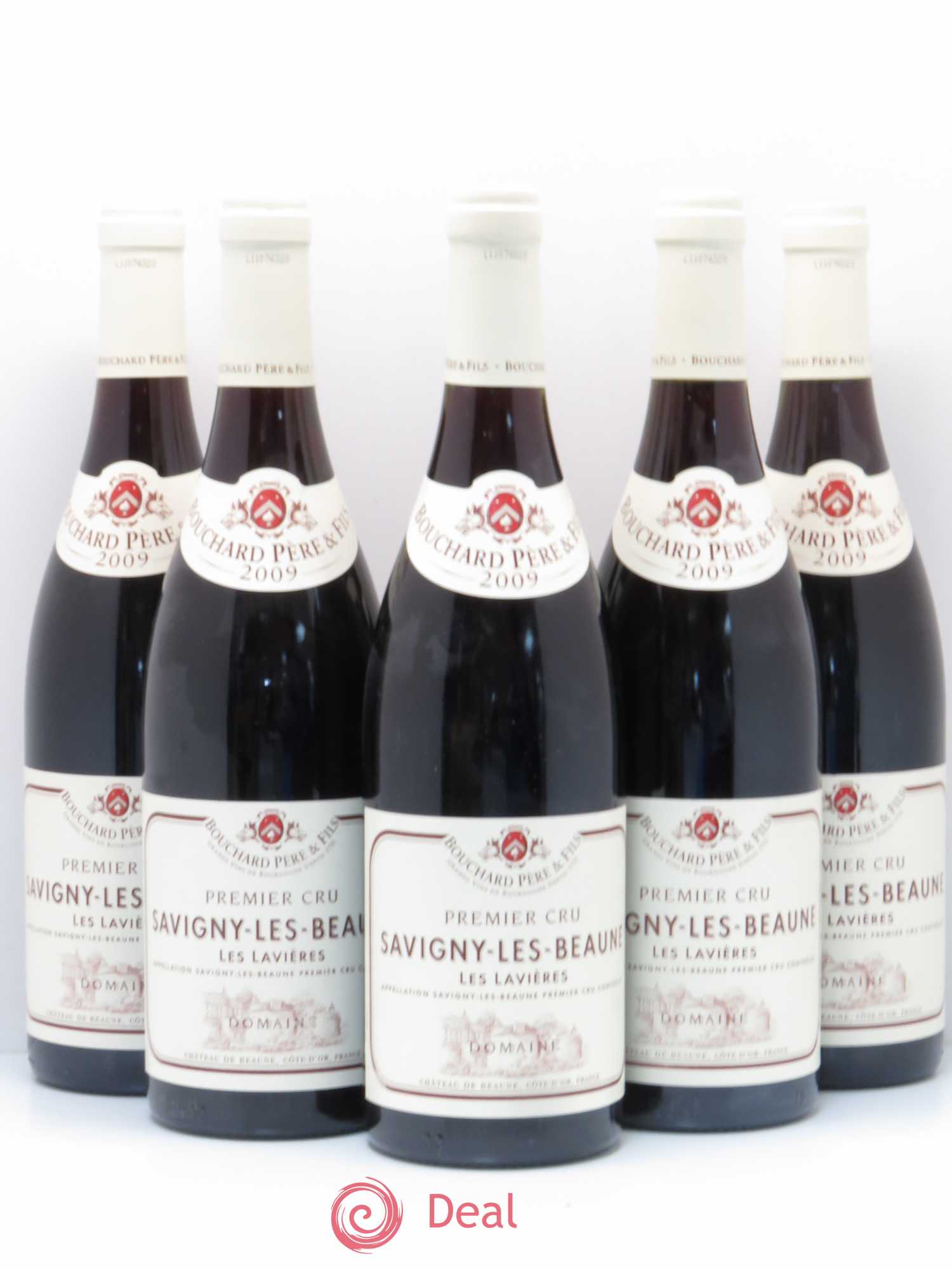 Savigny-lès-Beaune 1er Cru Les Lavières Bouchard Père & Fils 2009 - Lot de 5 bouteilles - 0