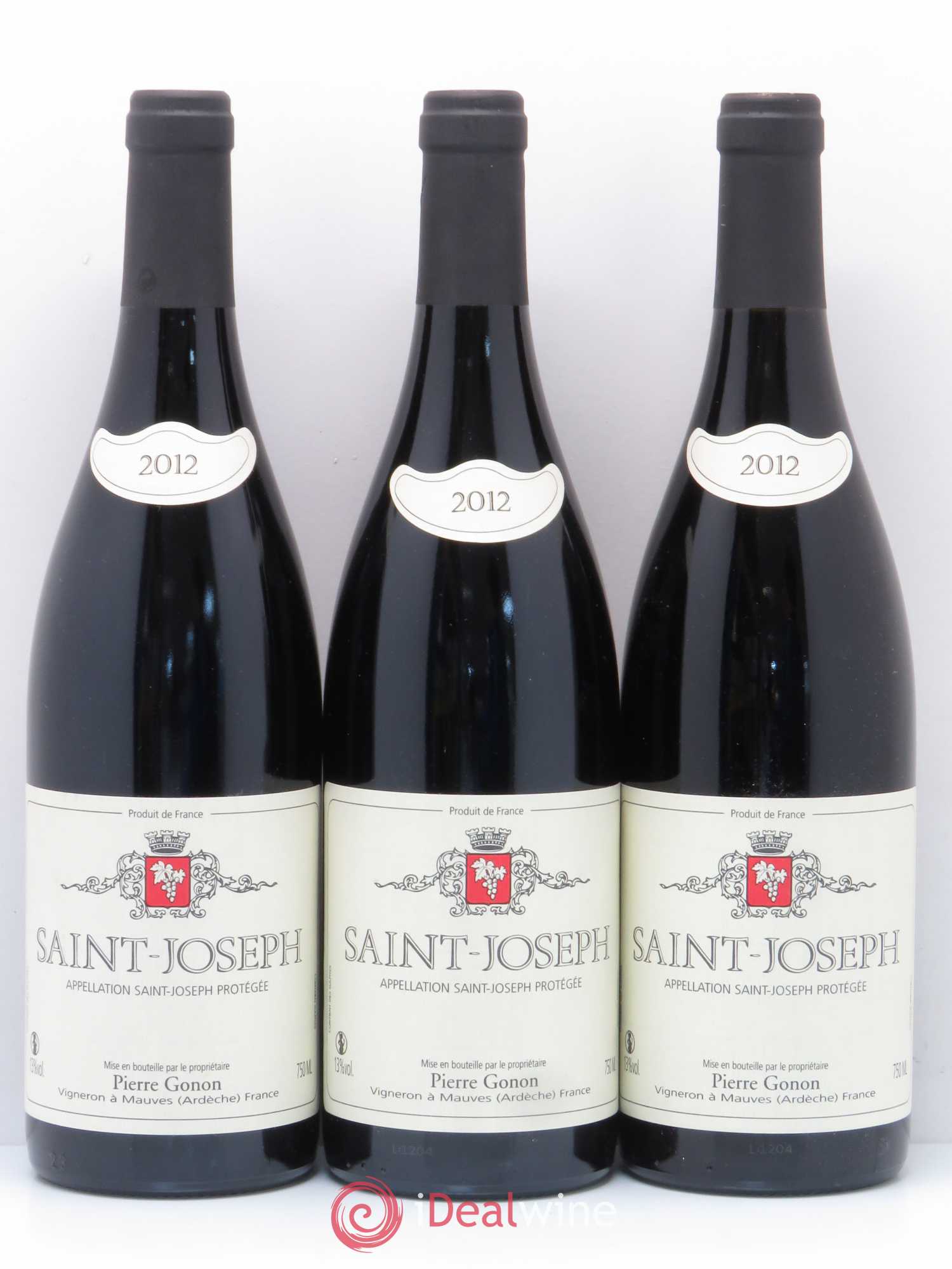 Saint-Joseph Gonon (Domaine) 2012 - Lot de 6 bouteilles - 1