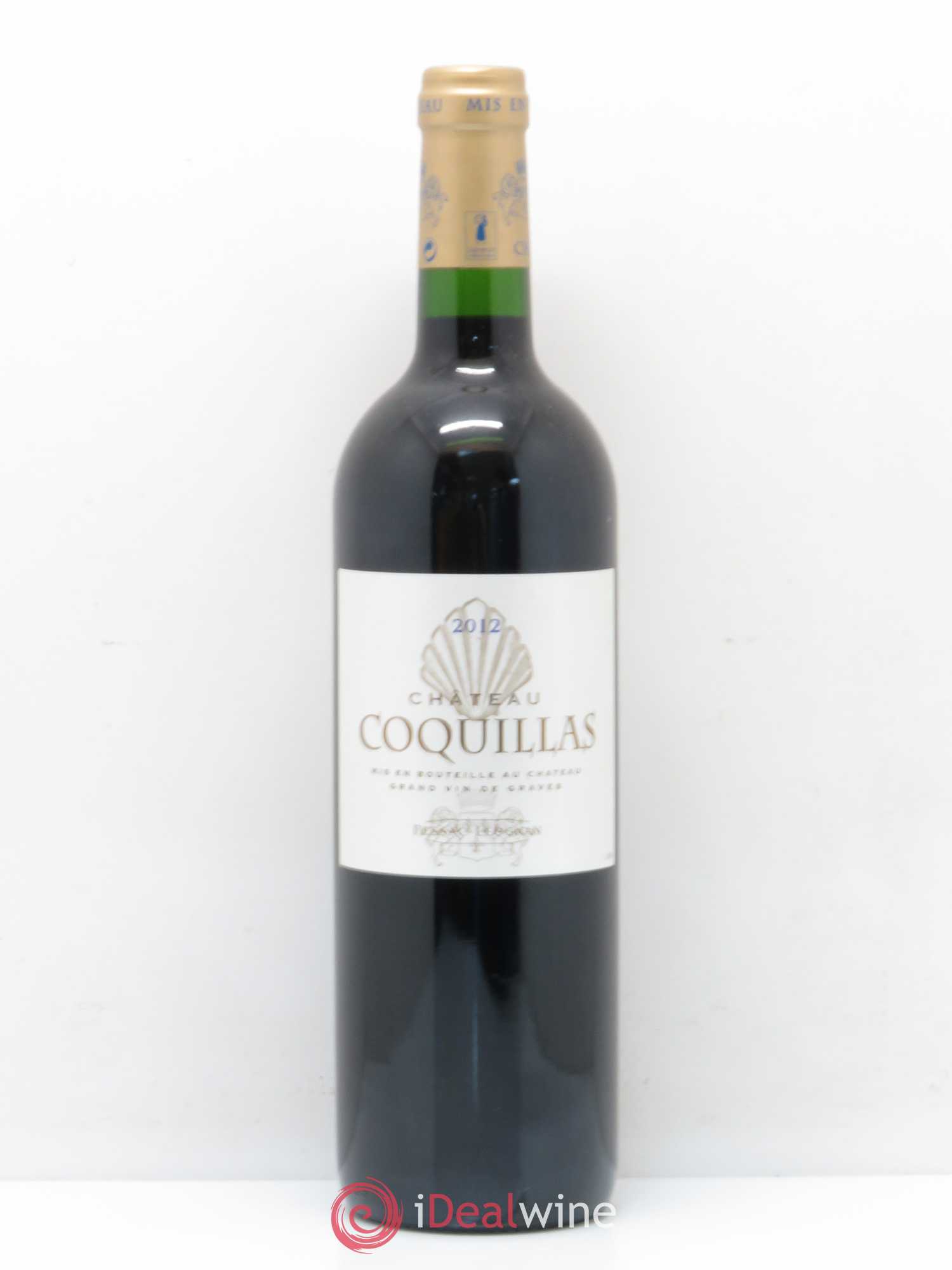 Pessac-Léognan Château Coquillas (sans prix de réserve) 2012 - Posten von 1 Flasche - 0