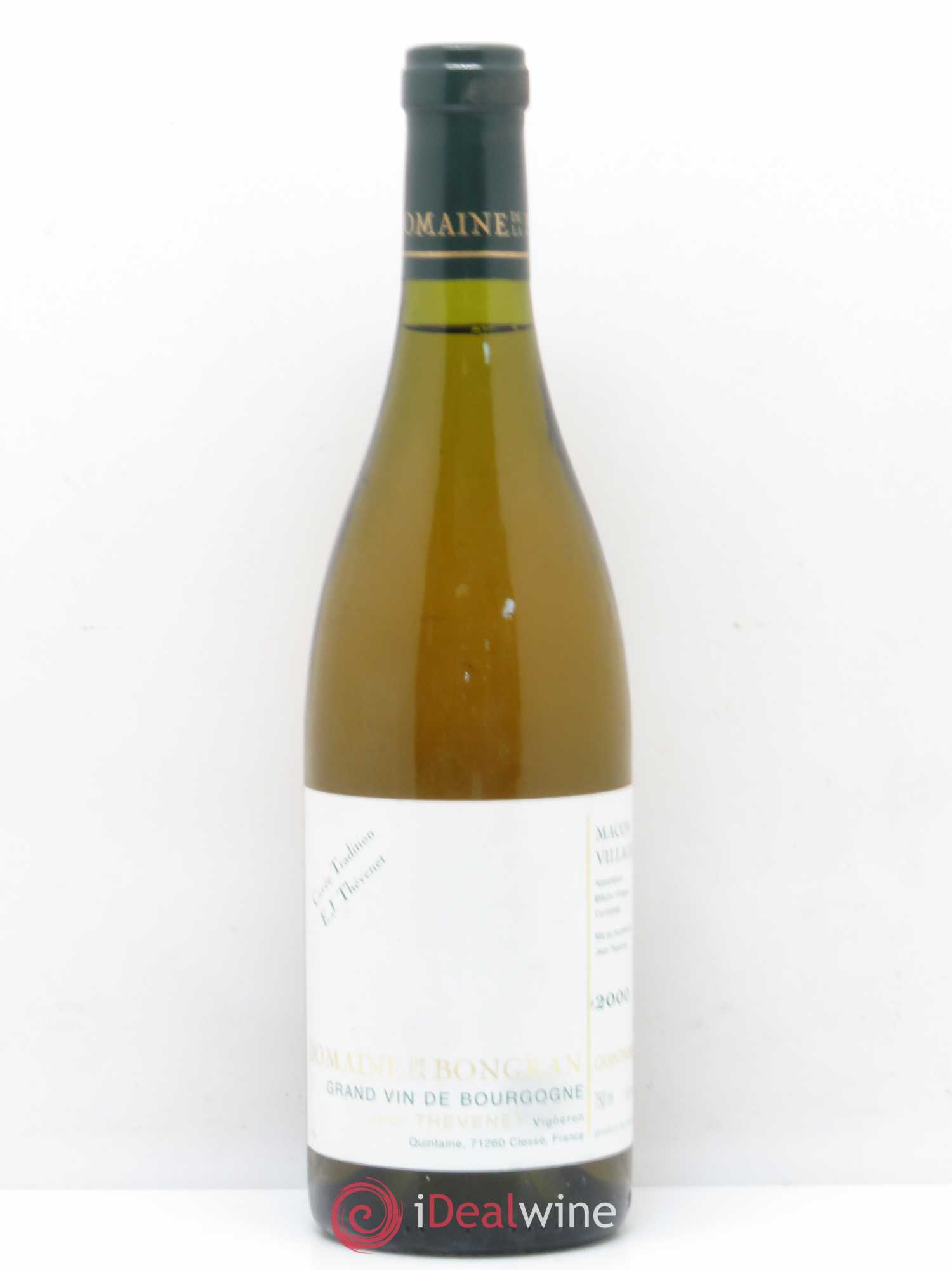 Mâcon Cuvée Tradition Domaine de la Bongran (J.Thevenet) 2000 - Lot de 1 bouteille - 0