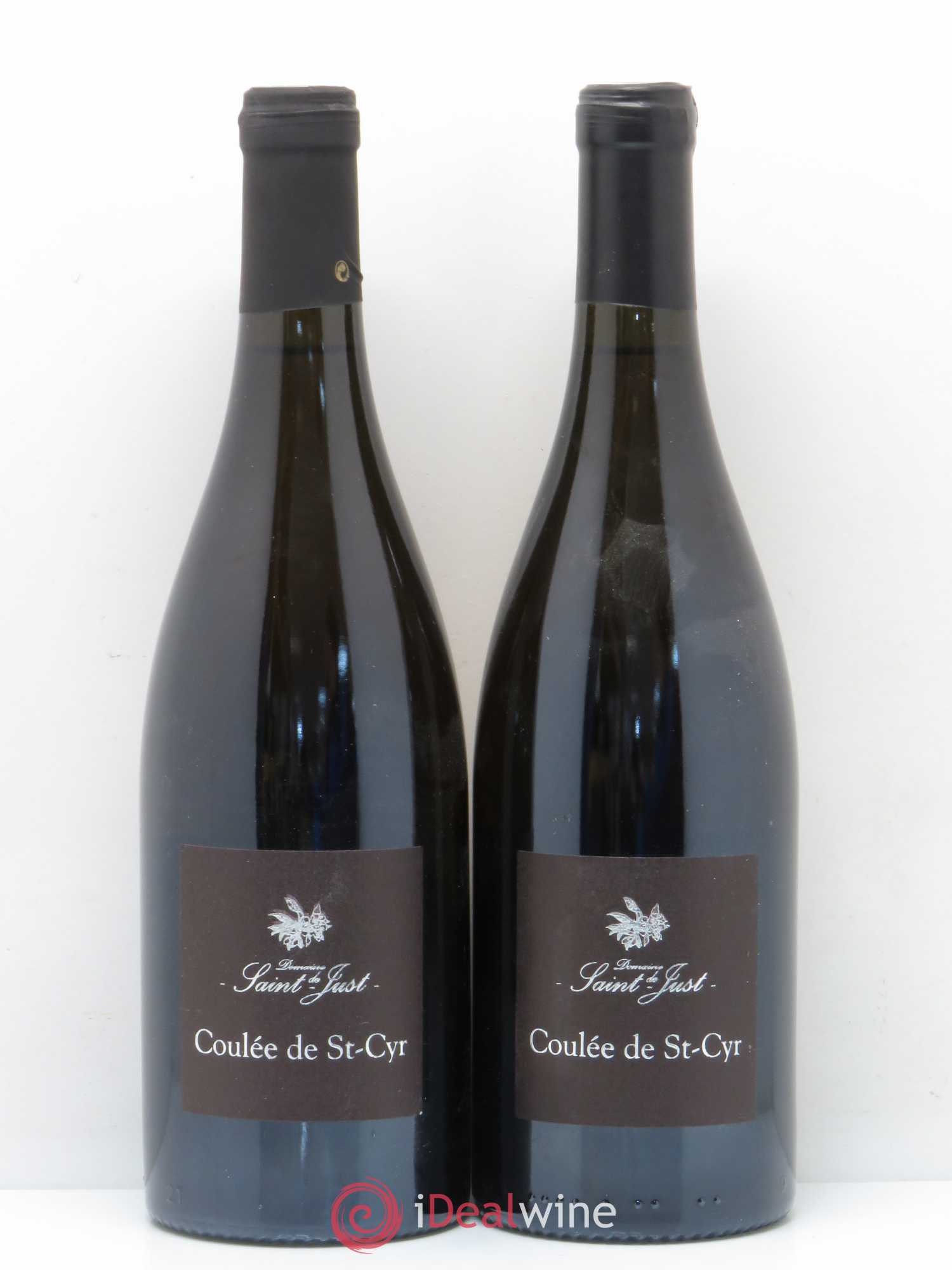 Saumur Coulee de Saint Cyr Domaine de Saint Just 2009 - Lot de 2 bouteilles - 0