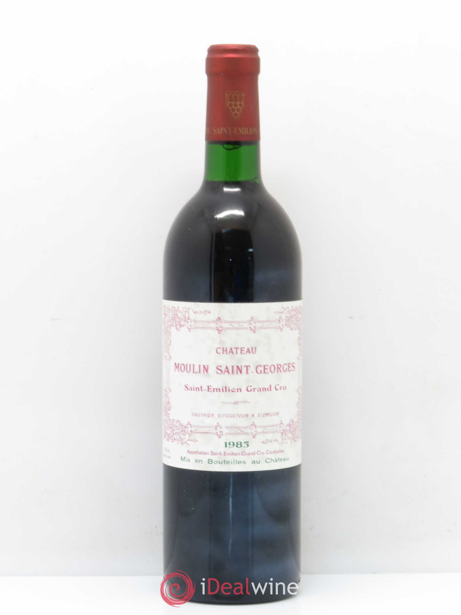 Château Moulin Saint Georges 1985 - Lot de 1 bouteille - 0