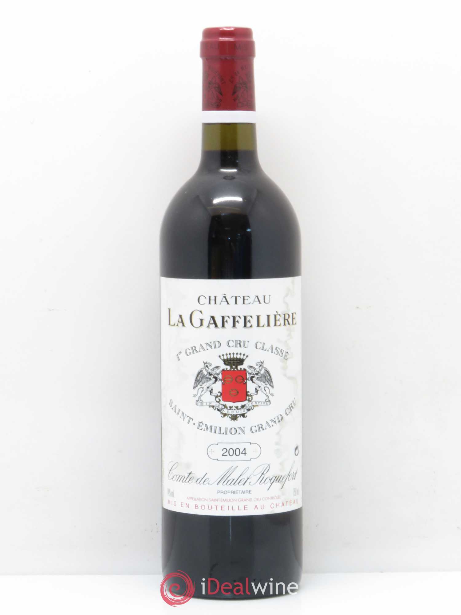Château la Gaffelière 1er Grand Cru Classé B 2004 - Lot de 1 bouteille - 0