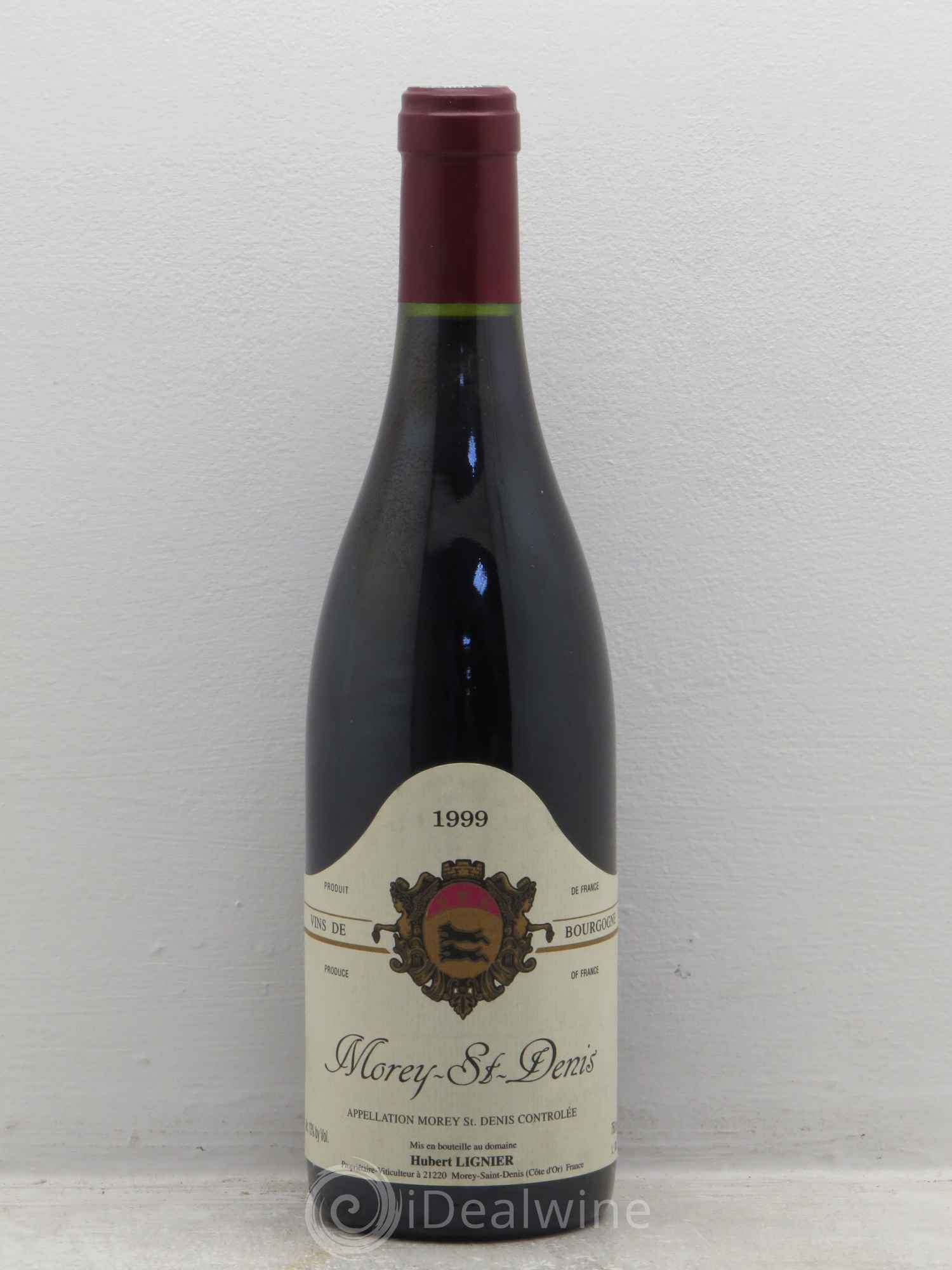 Morey-Saint-Denis Hubert Lignier (Domaine) 1999 - Lot de 1 bouteille - 0