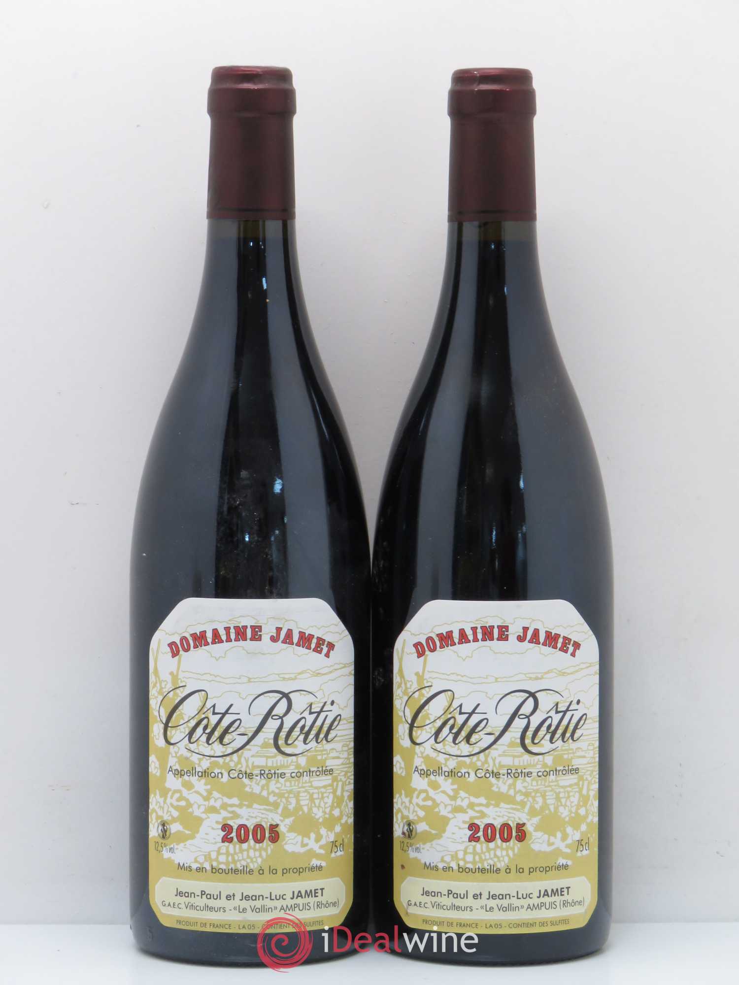 Côte-Rôtie Jamet (Domaine) 2005 - Lot de 2 bouteilles - 0