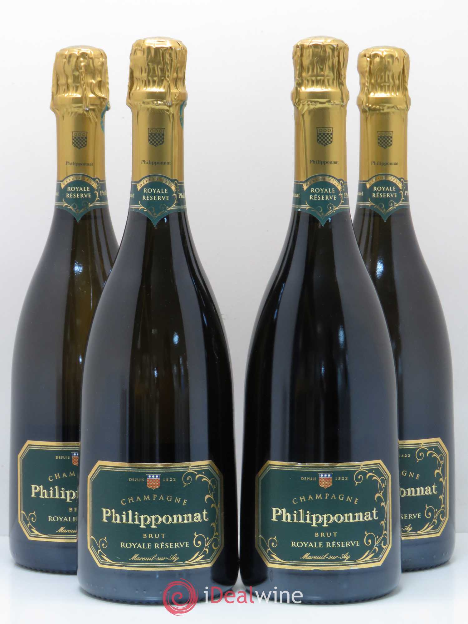 Champagne Royale Réserve - Philipponnat - Posten von 4 Flaschen - 0