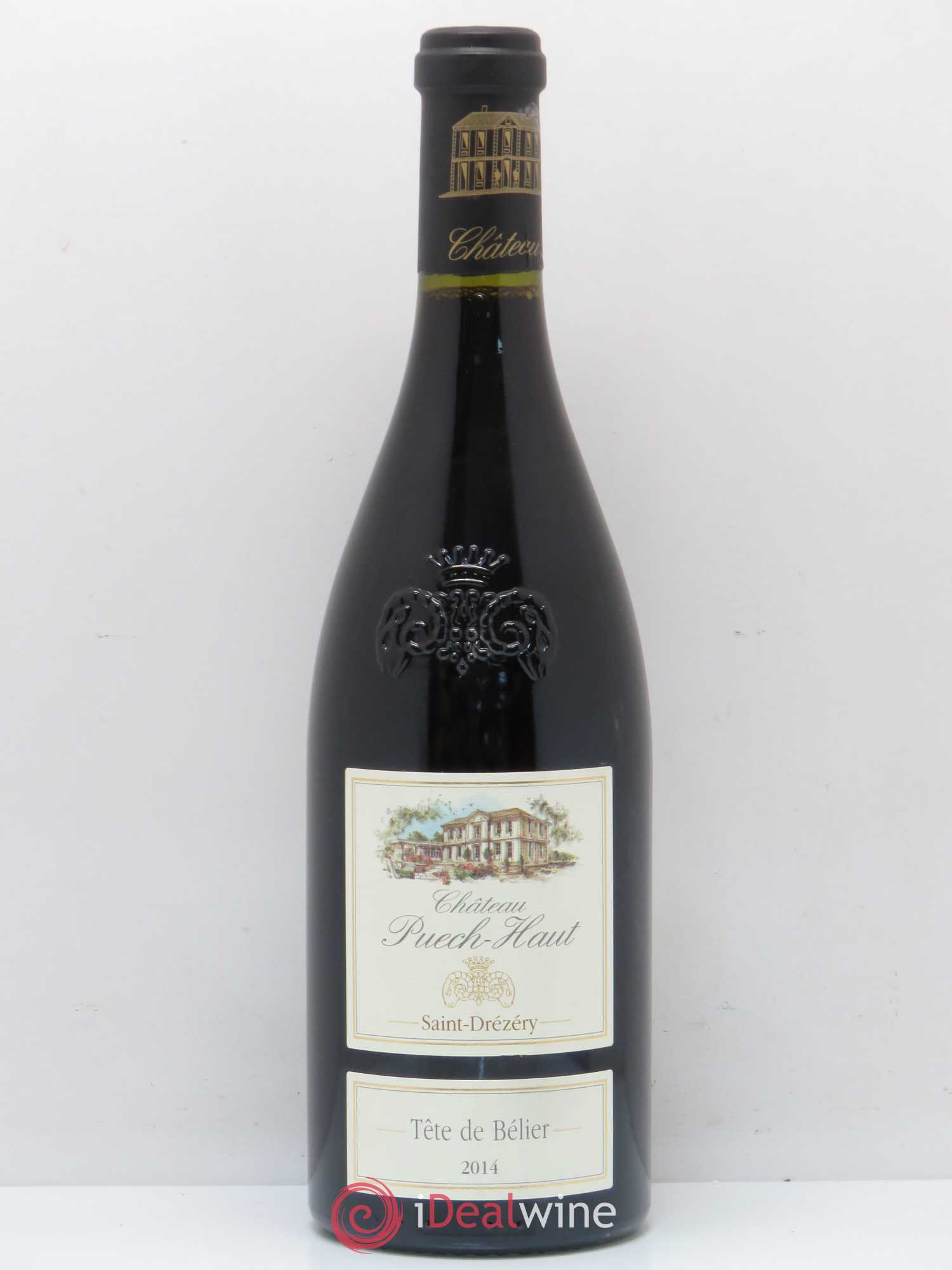 Languedoc Château Puech-Haut Tête de Bélier Gérard Bru 2014 - Posten von 1 Flasche - 0