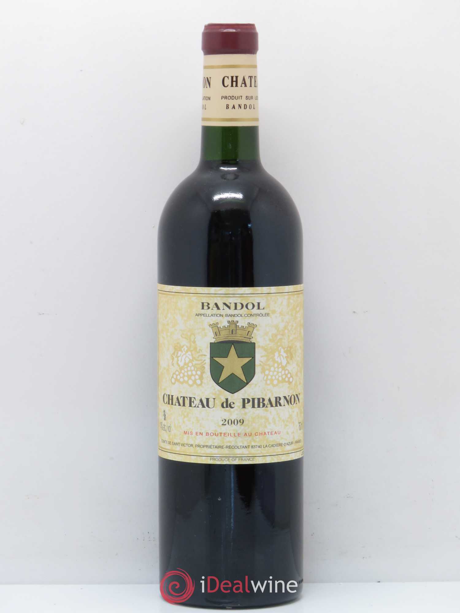 Bandol Château de Pibarnon Comte de Saint-Victor 2009 - Lot de 1 bouteille - 0