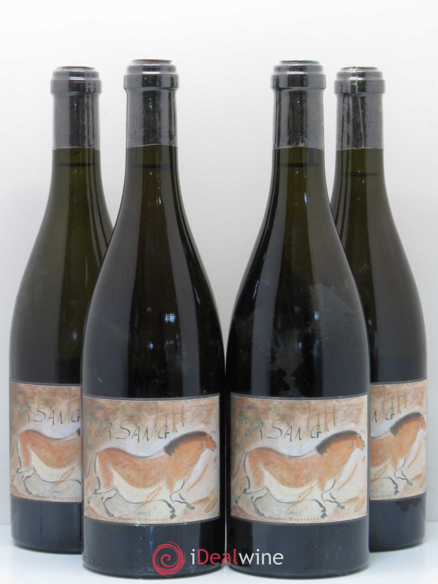 Vin de France (anciennement Pouilly-Fumé) Pur Sang Dagueneau (Domaine Didier - Louis-Benjamin) 2002 - Lot de 4 bouteilles - 0