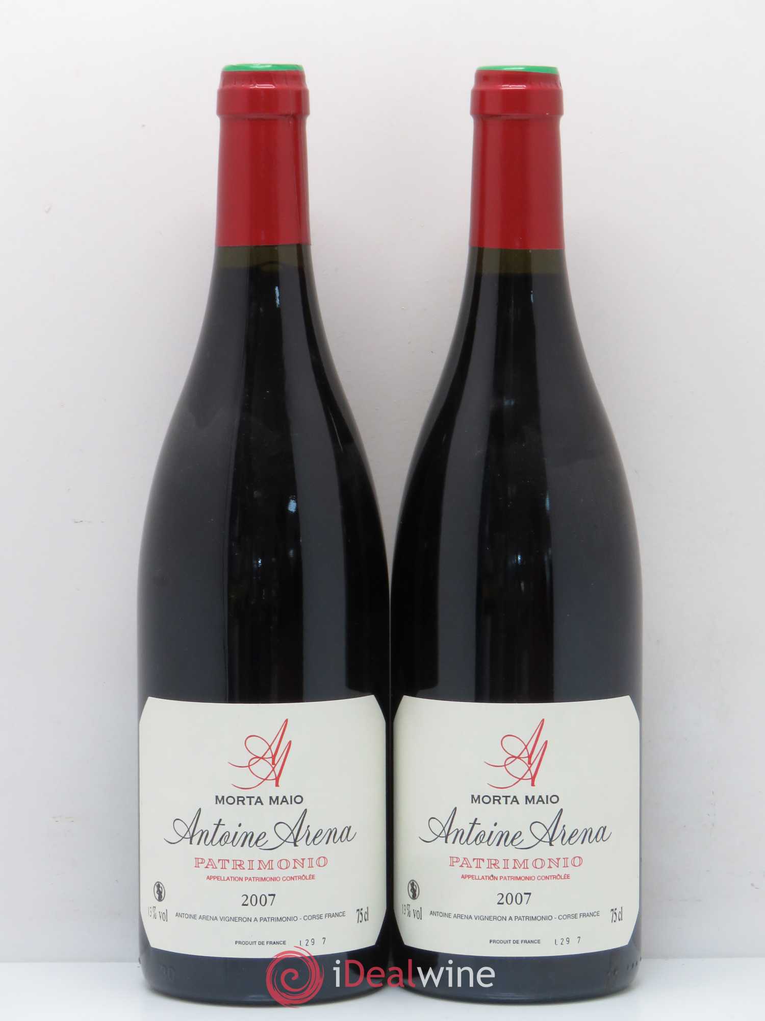Patrimonio Morta Maio Domaine Antoine Arena 2007 - Posten von 2 Flaschen - 0