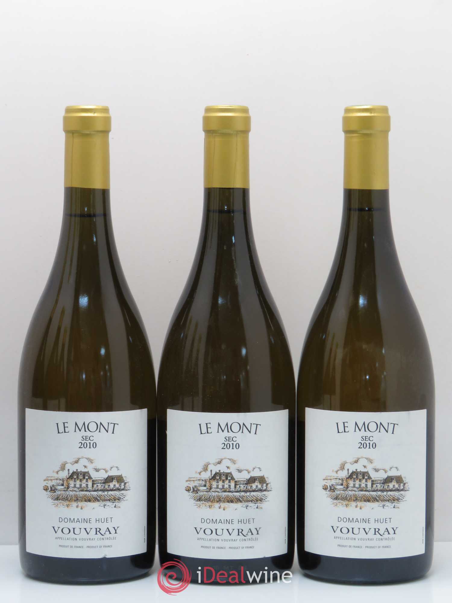 Vouvray Le Mont Sec Domaine Huet 2010 - Lot de 6 bouteilles - 1