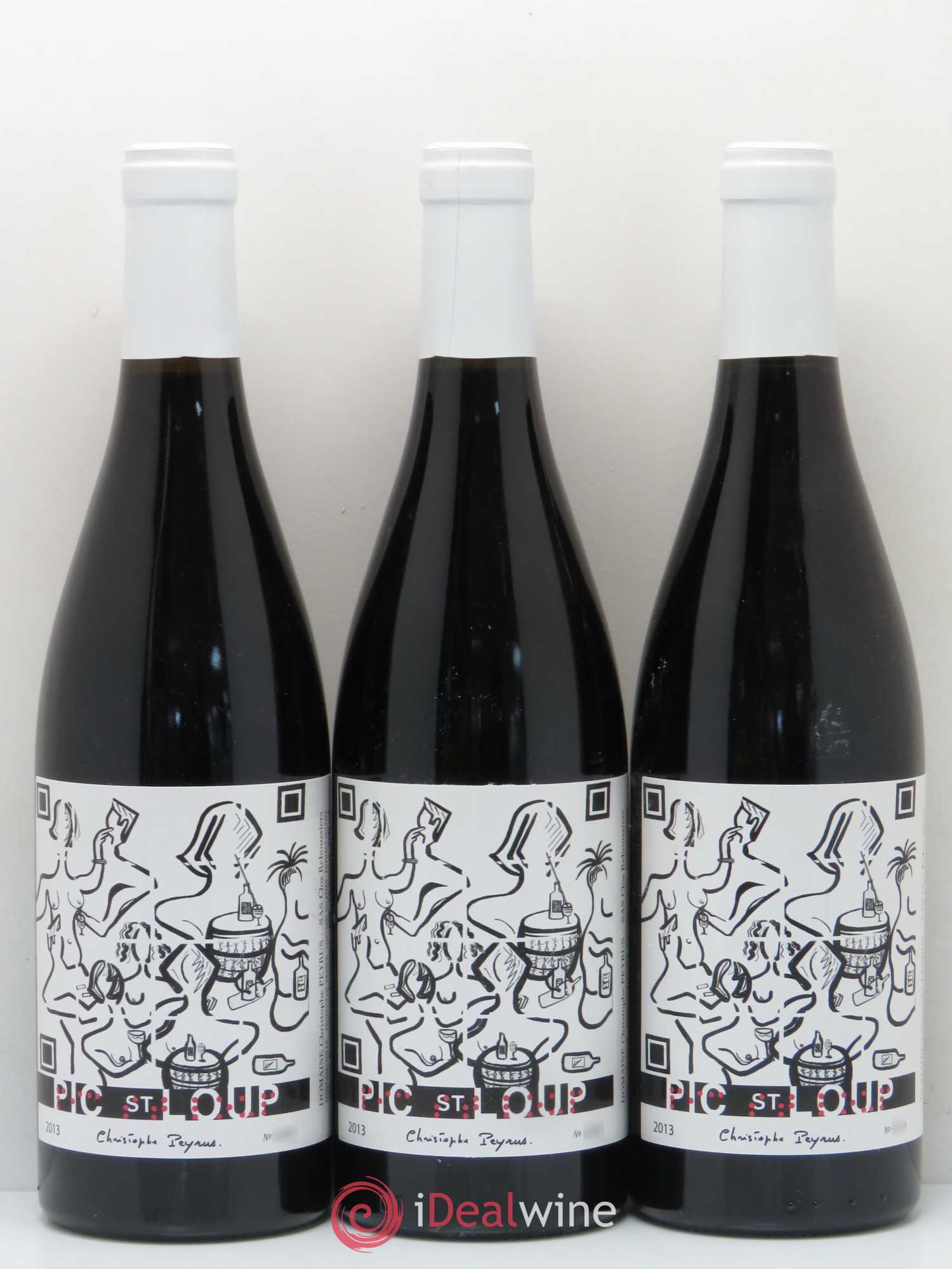 Pic Saint-Loup Clos des Reboussiers 2013 - Lot de 3 bouteilles - 0