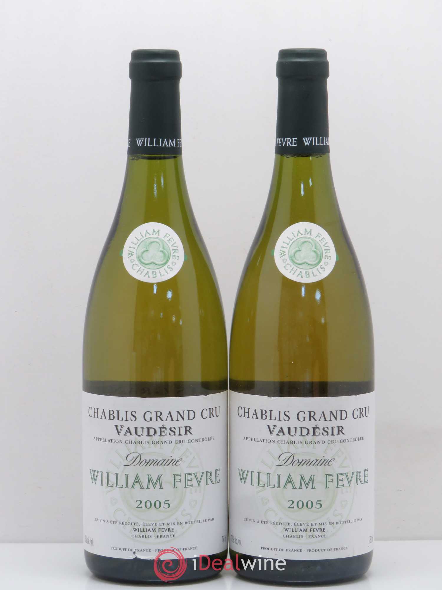 Chablis Grand Cru Vaudésir William Fèvre 2005 - Lot de 2 bouteilles - 0