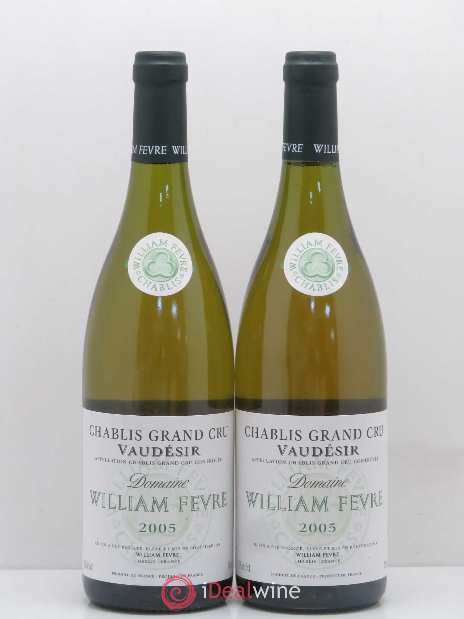Chablis Grand Cru Vaudésir William Fèvre 2005 - Lot de 2 bouteilles - 0