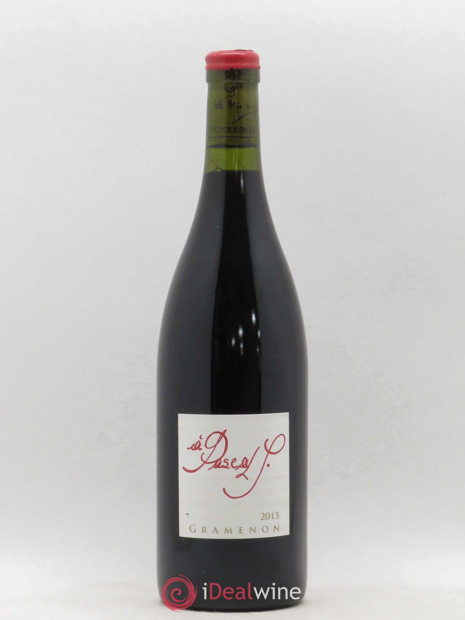 Côtes-du-Rhône A Pascal S. Gramenon (Domaine) 2015 - Lot de 1 bouteille - 0
