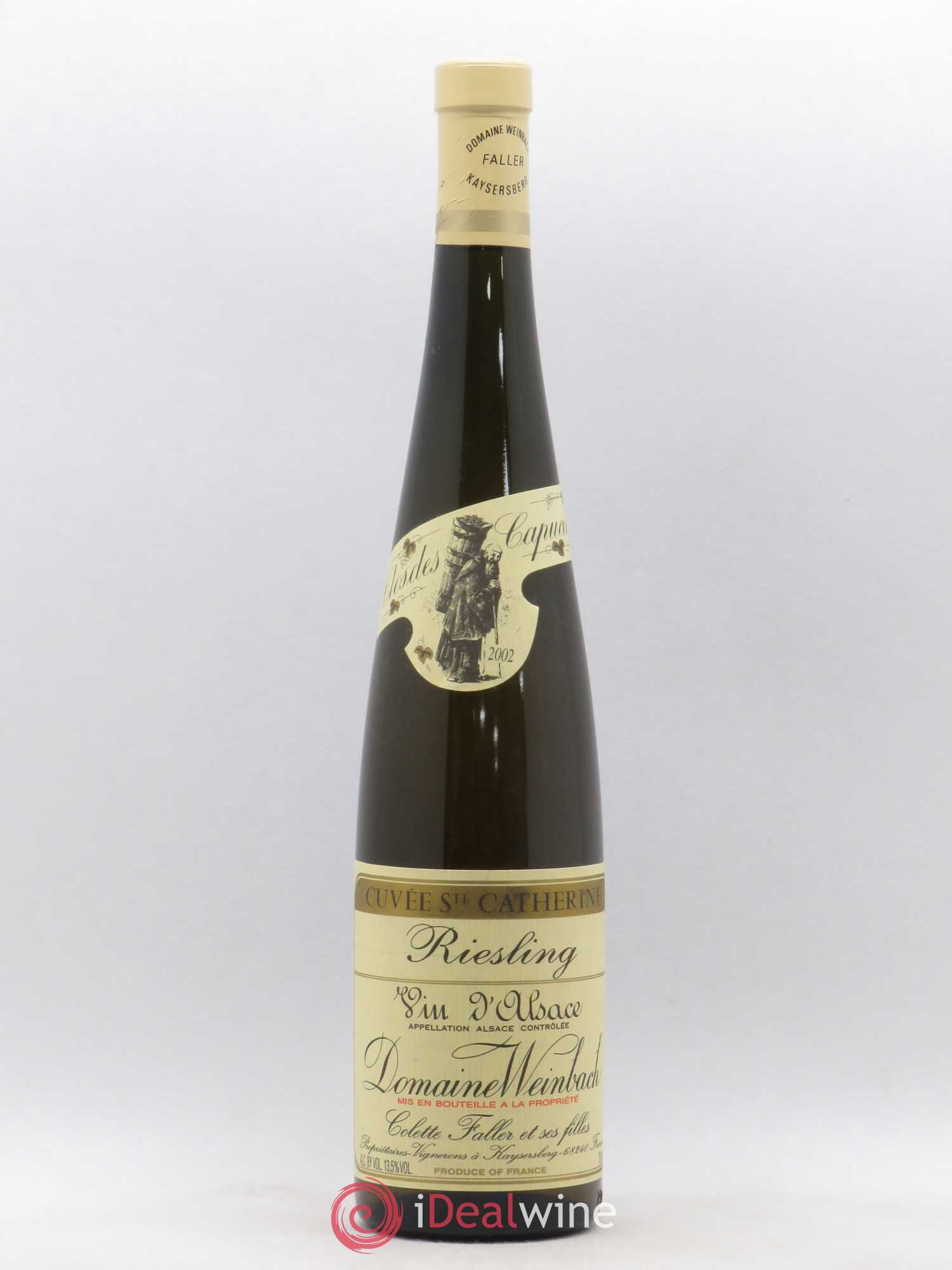 Alsace Riesling Cuvée Sainte-Catherine Weinbach (Domaine) 2002 - Lot de 1 bouteille - 0