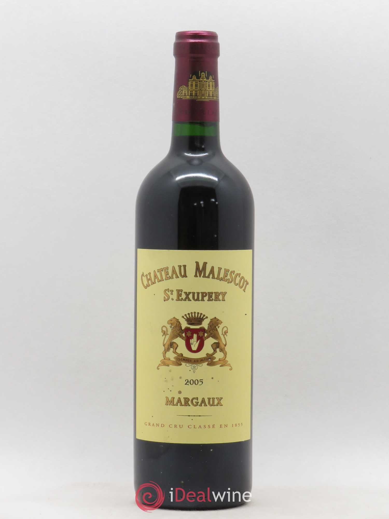 Château Malescot Saint-Exupéry 3ème Grand Cru Classé 2005 - Lot de 1 bouteille - 0