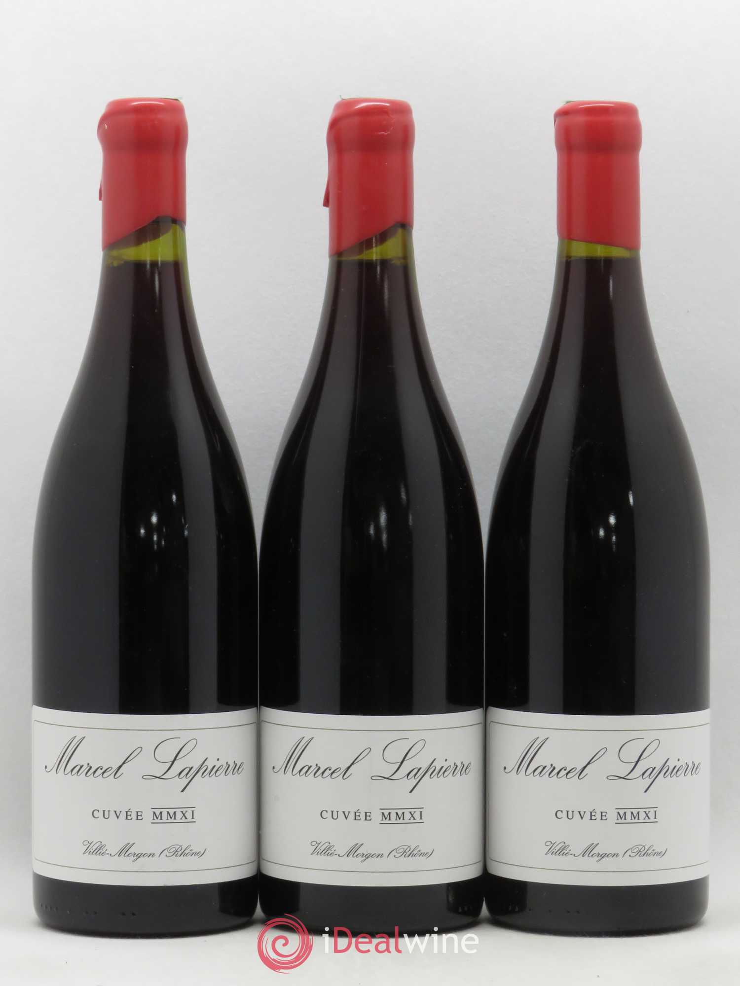 Morgon Cuvée Marcel Lapierre Marcel Lapierre (Domaine) 2011 - Lot de 3 bouteilles - 0