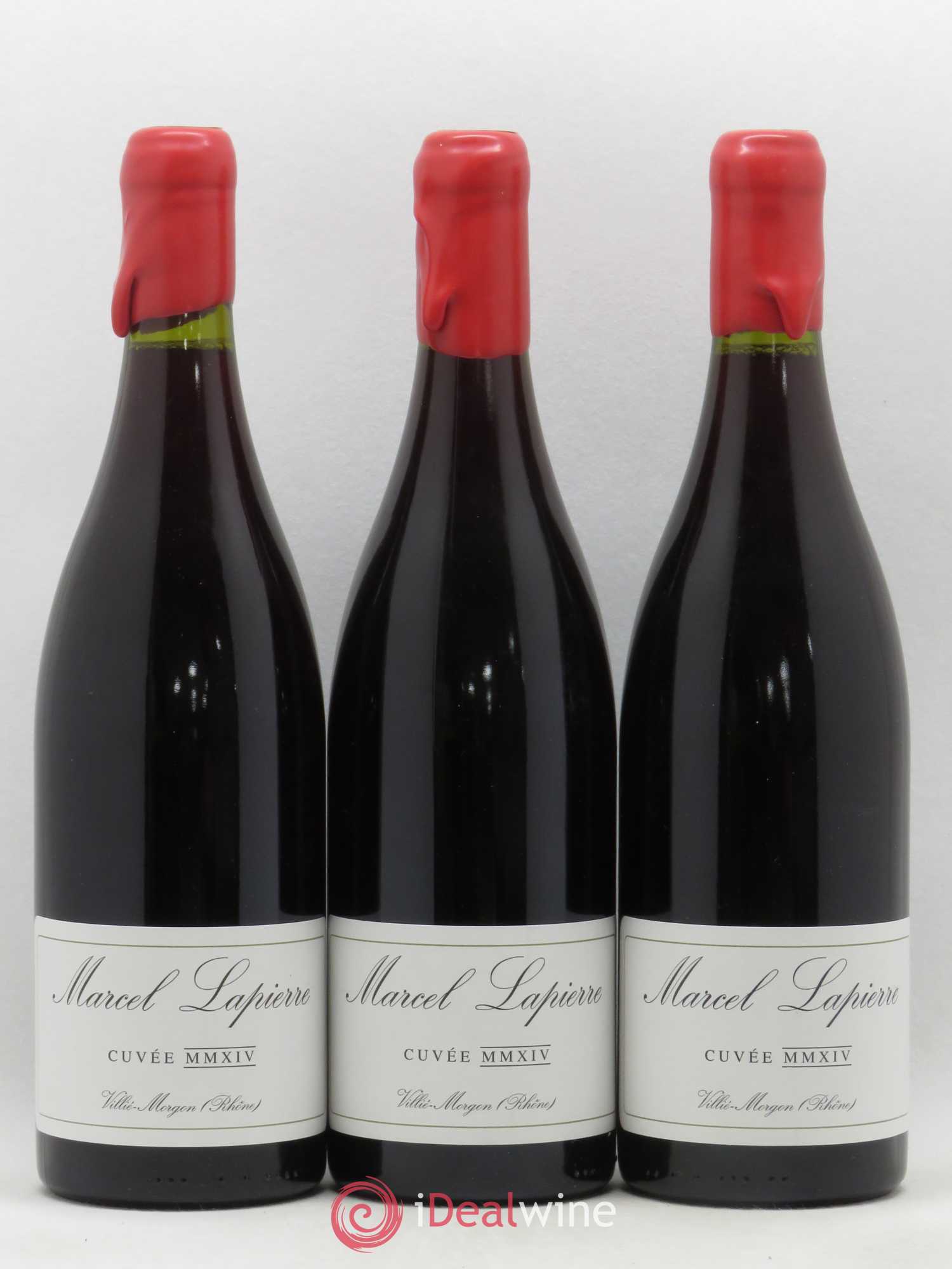 Morgon Cuvée Marcel Lapierre Marcel Lapierre (Domaine) 2014 - Lot de 3 bouteilles - 0