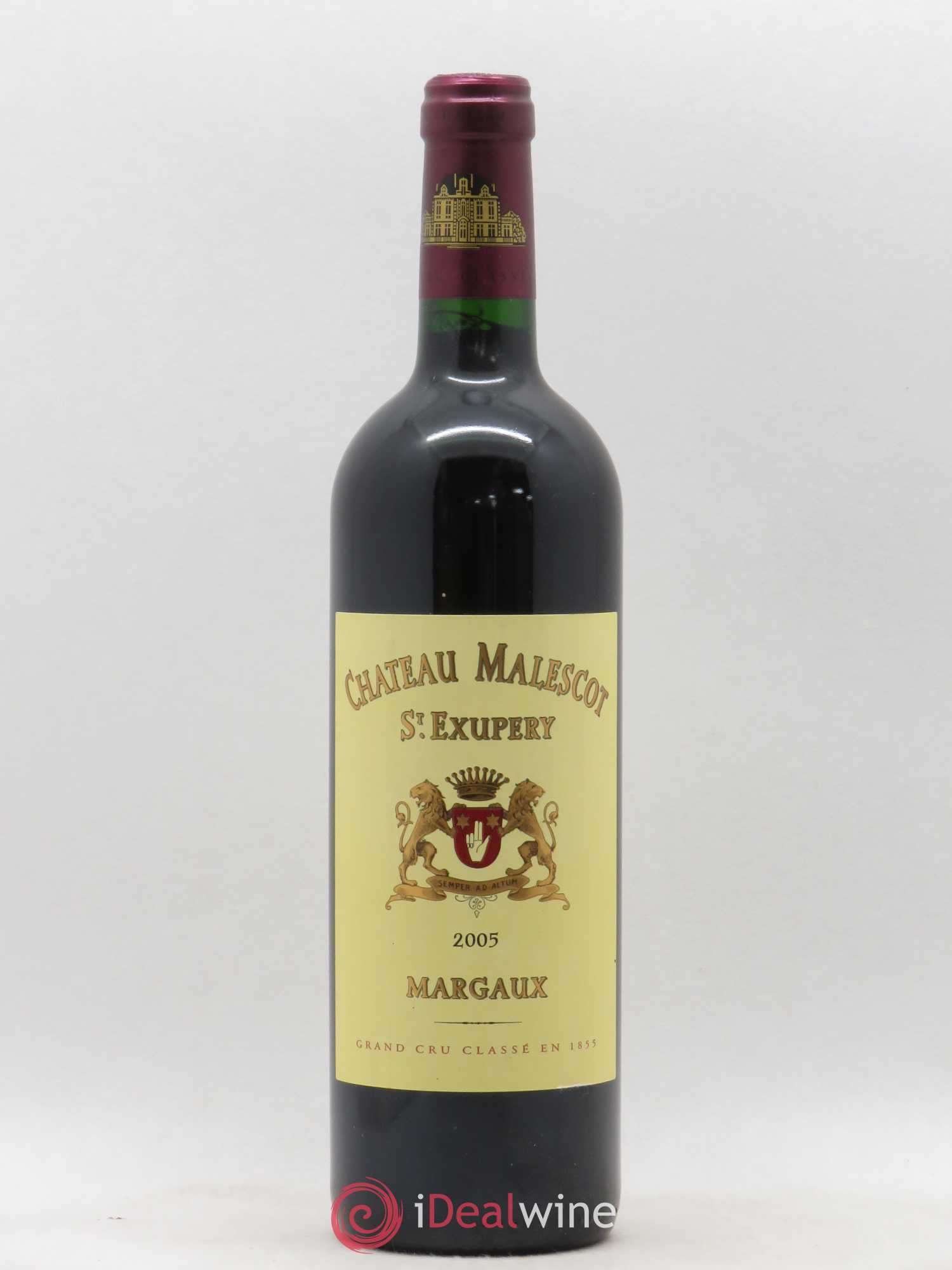 Château Malescot Saint-Exupéry 3ème Grand Cru Classé 2005 - Lot de 1 bouteille - 0